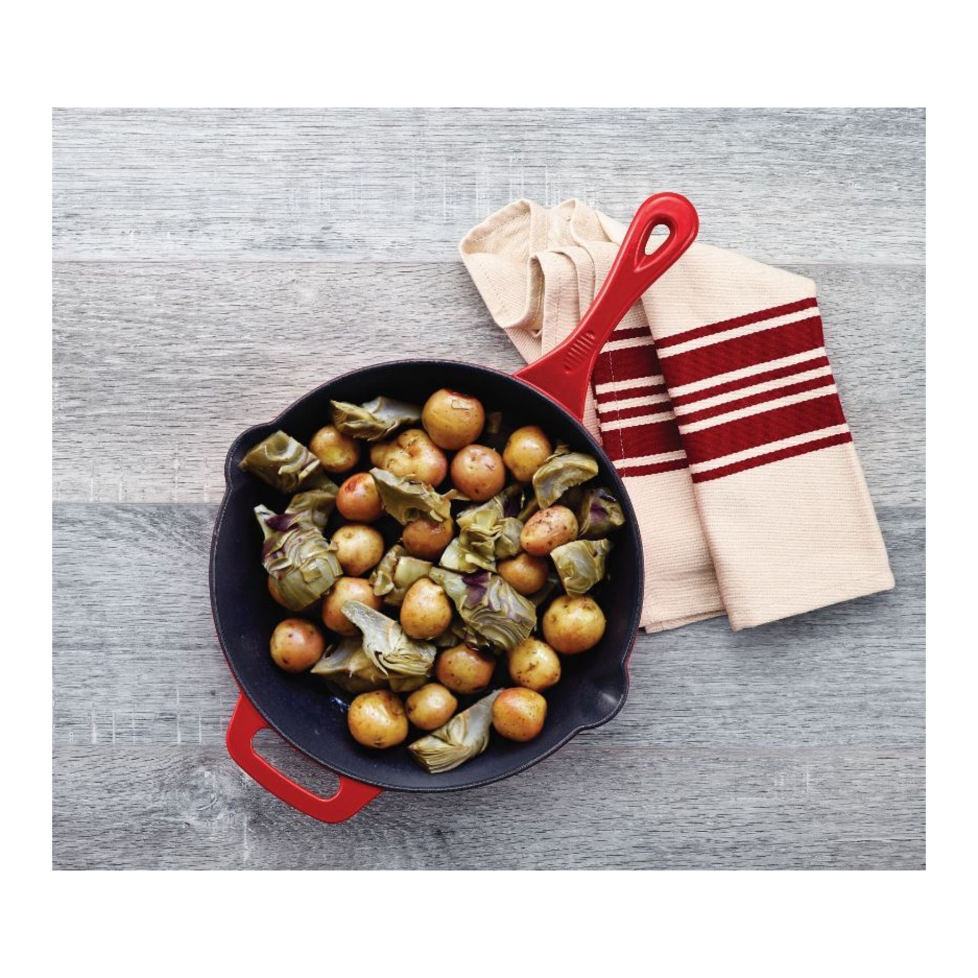 HENCKELS Cast Iron 2 Piece Cast Iron Fry Pan Set-Frying Pan-DECOROLALA