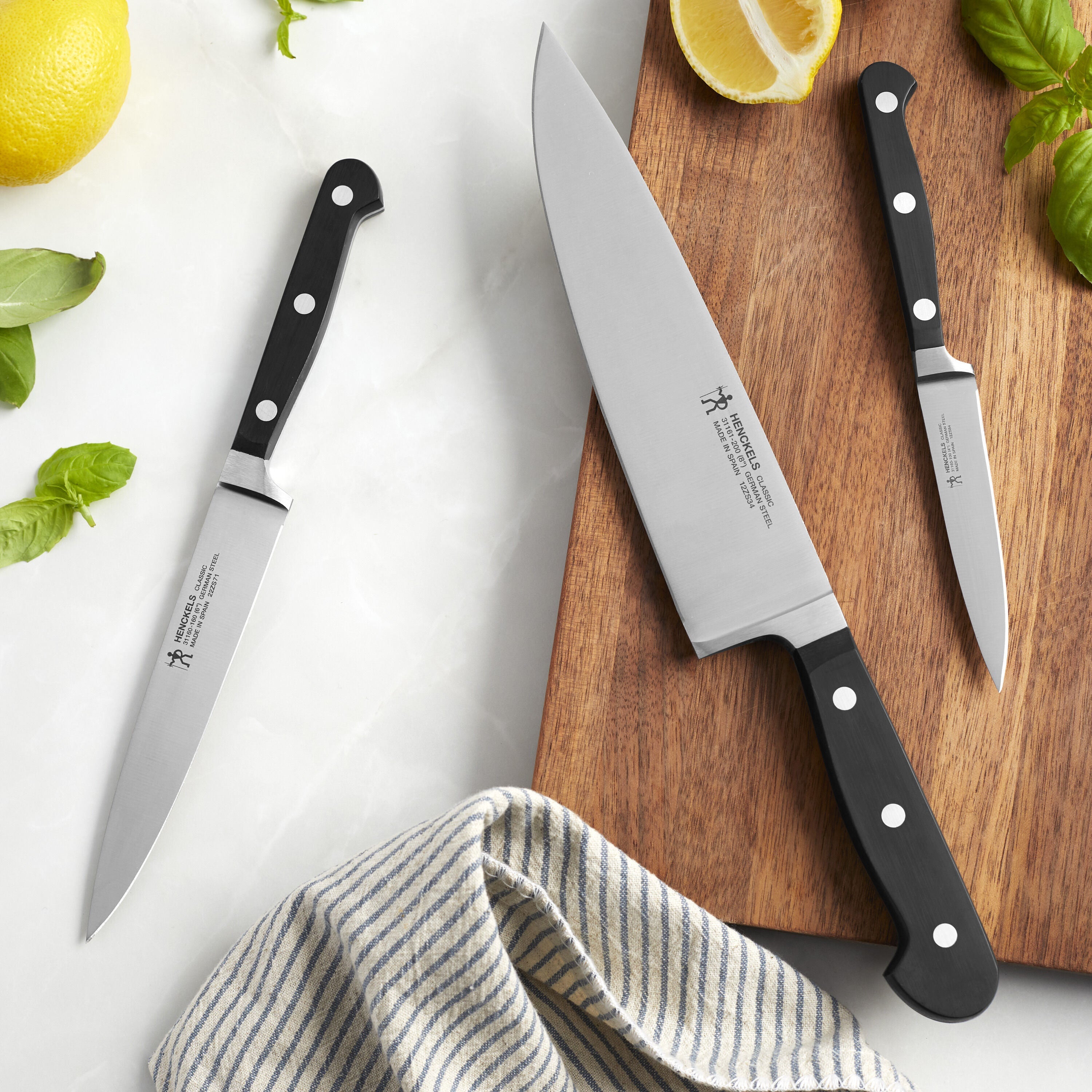 HENCKELS Classic 3 Piece Knife Set-Knife Set-DECOROLALA