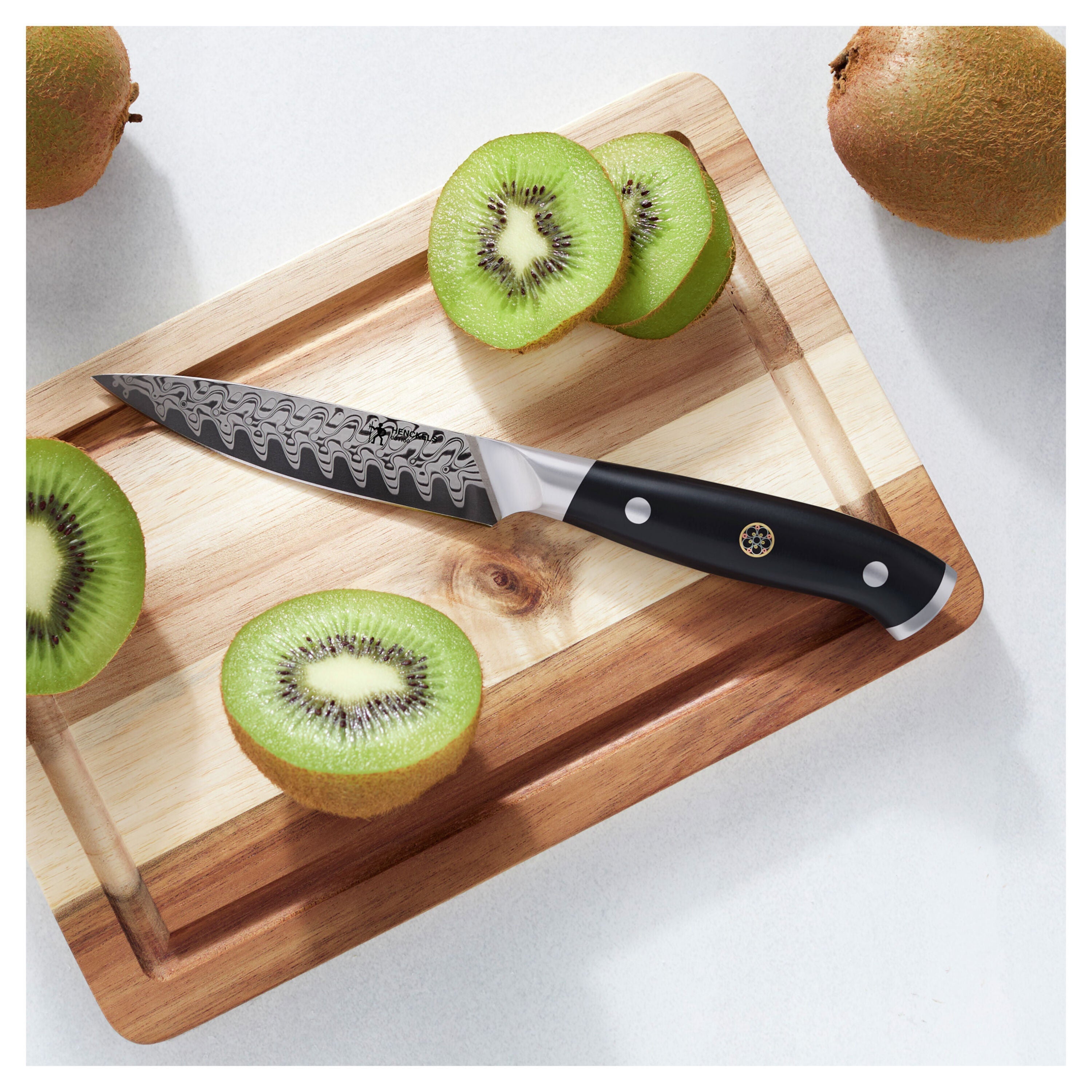 HENCKELS Compass Damascus 4" Paring Knife-Paring Knife-DECOROLALA