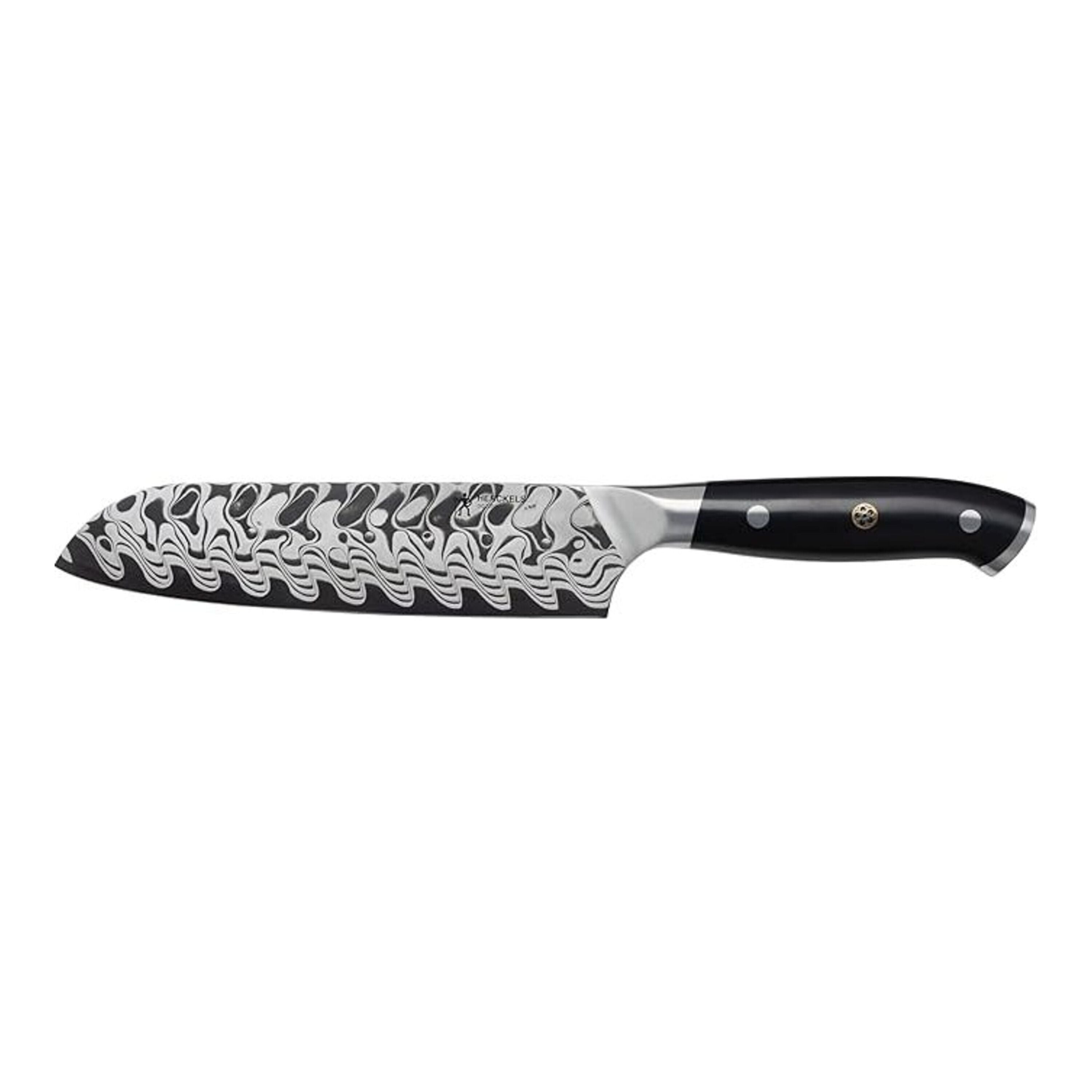 HENCKELS Compass Damascus 7 inch Santoku-Santoku Knife-DECOROLALA