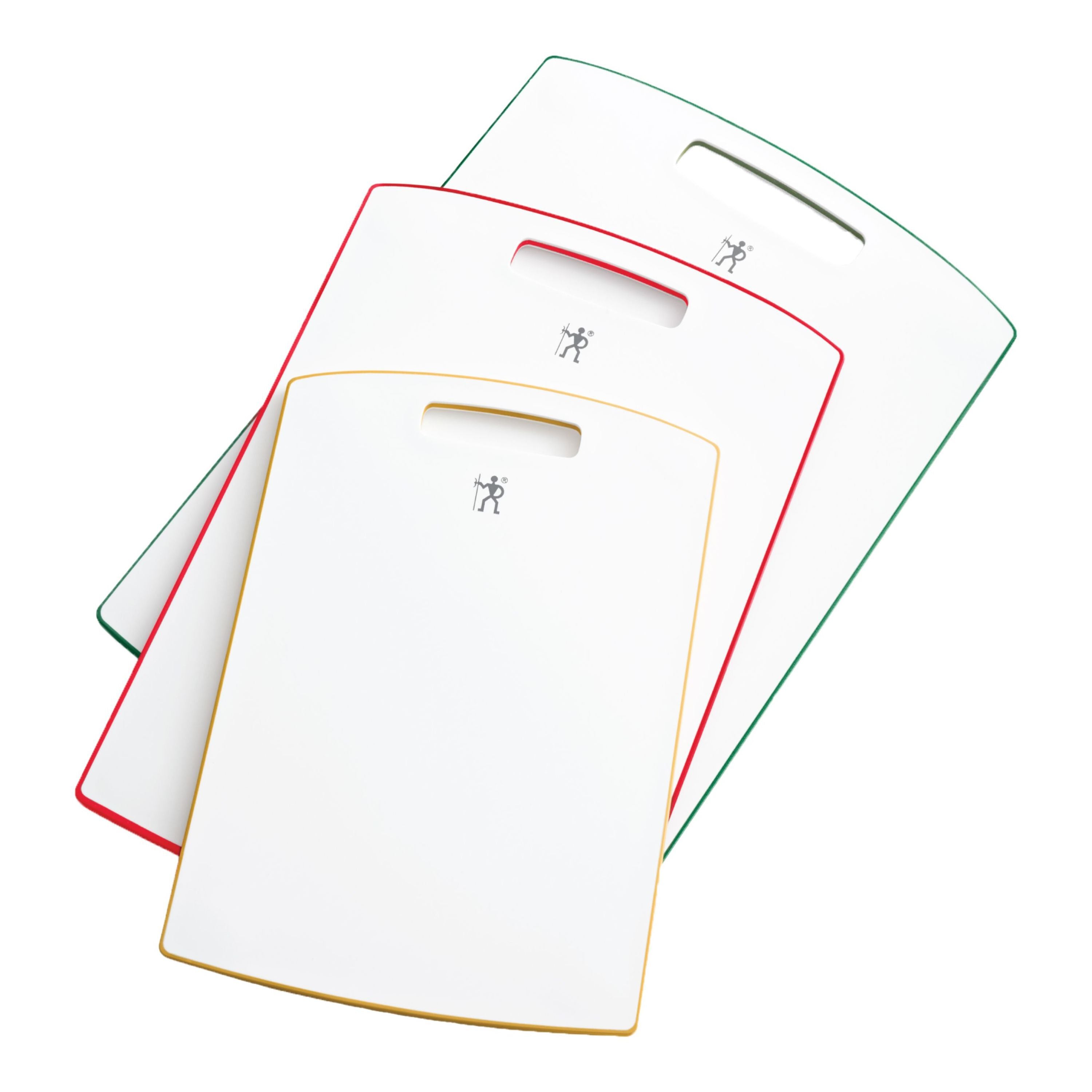 HENCKELS Cutting Board Set 3 Piece, Plastic-Cutting Board-DECOROLALA