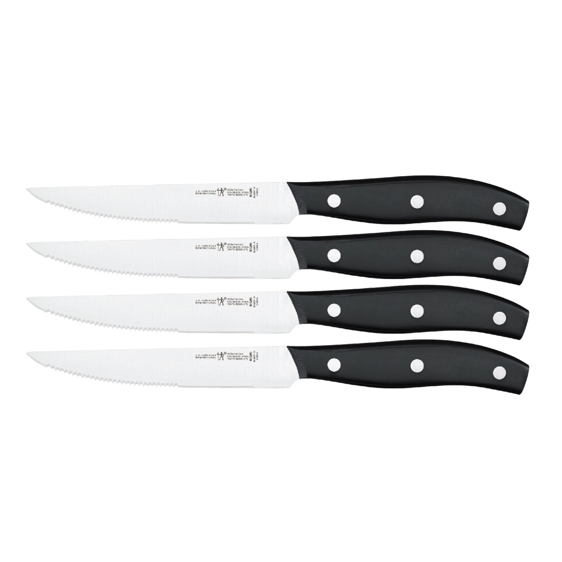 HENCKELS Definition 4 Piece Steak Knife Set-Kitchen Tool-DECOROLALA