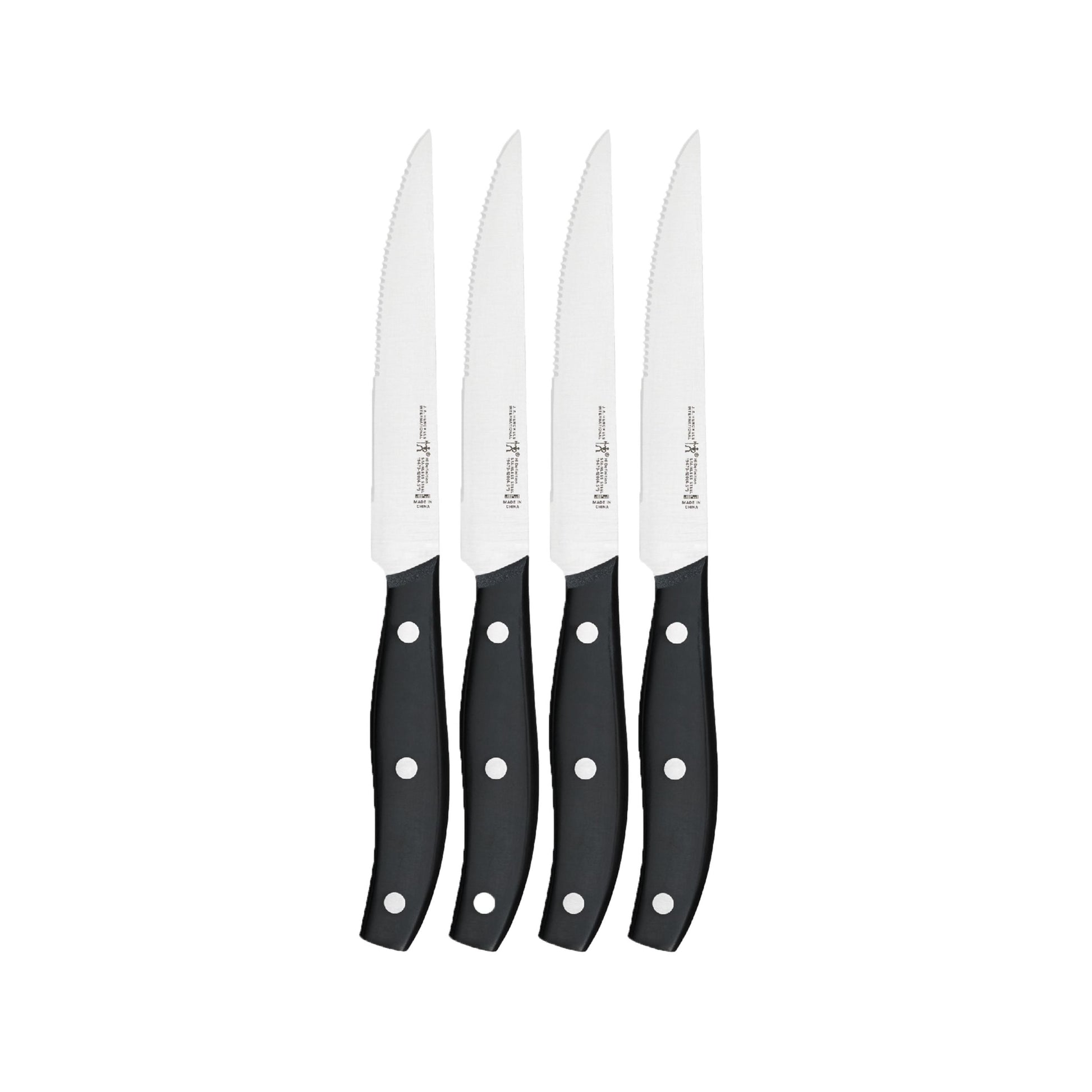 HENCKELS Definition 4 Piece Steak Knife Set-Kitchen Tool-DECOROLALA