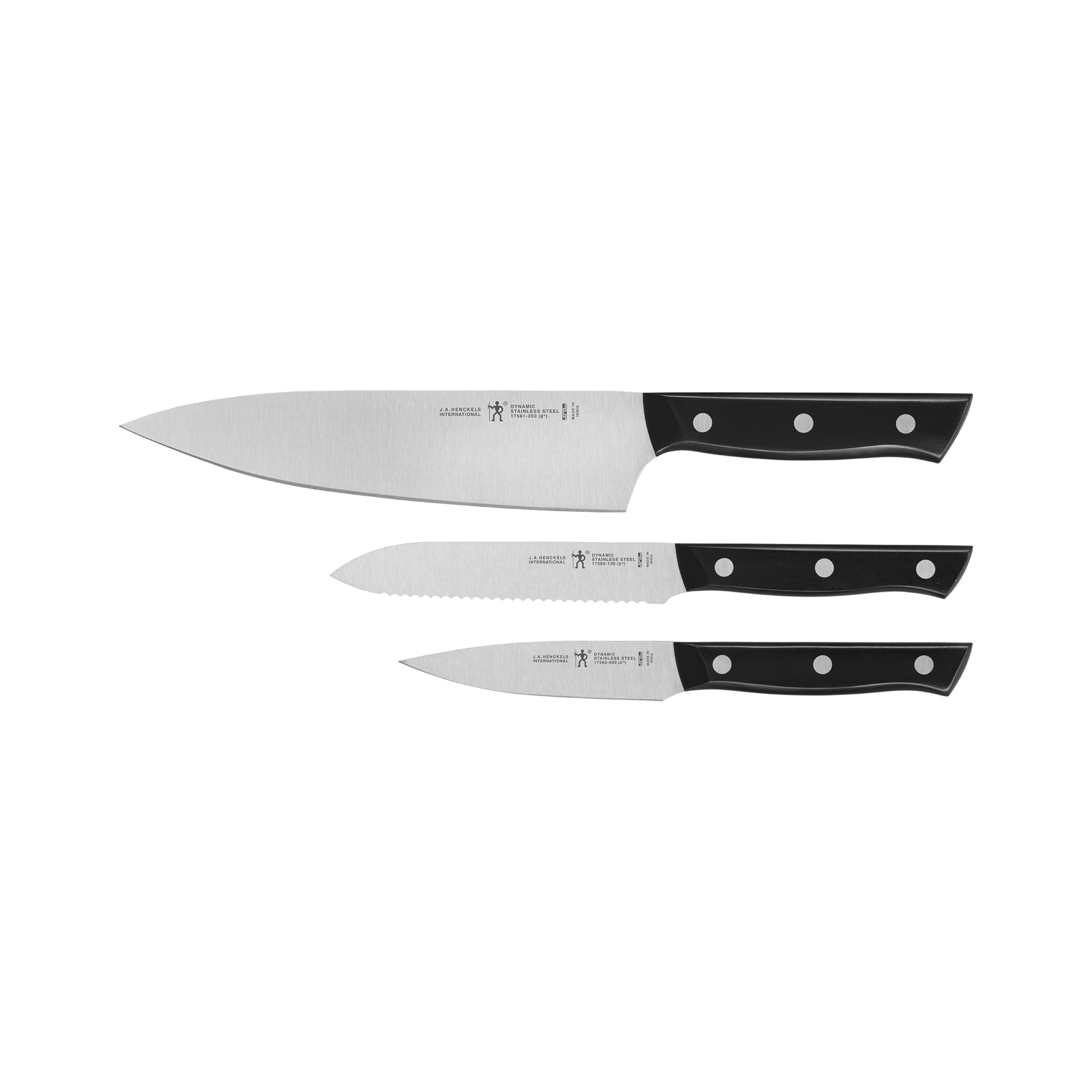 HENCKELS Dynamic 3 Piece Knife Set-Knife Set-DECOROLALA