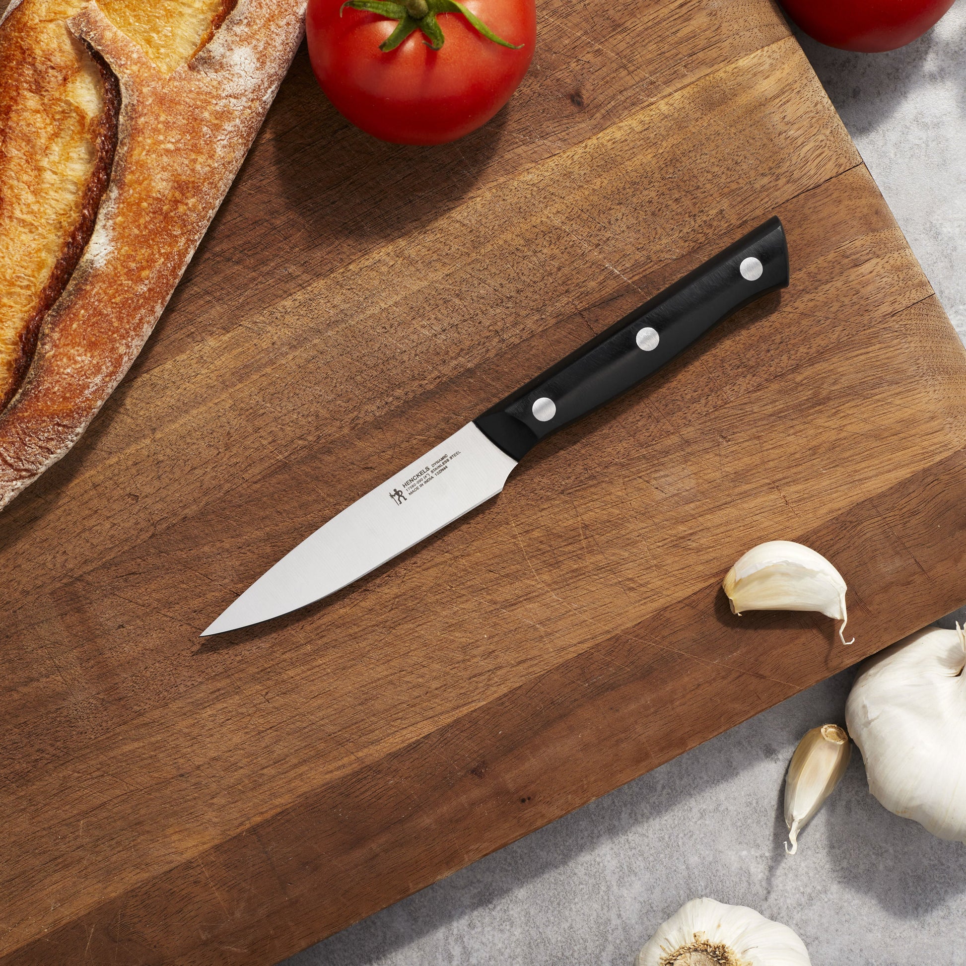 HENCKELS Dynamic 3.5" Paring Knife - Black Stainless-Paring Knife-DECOROLALA