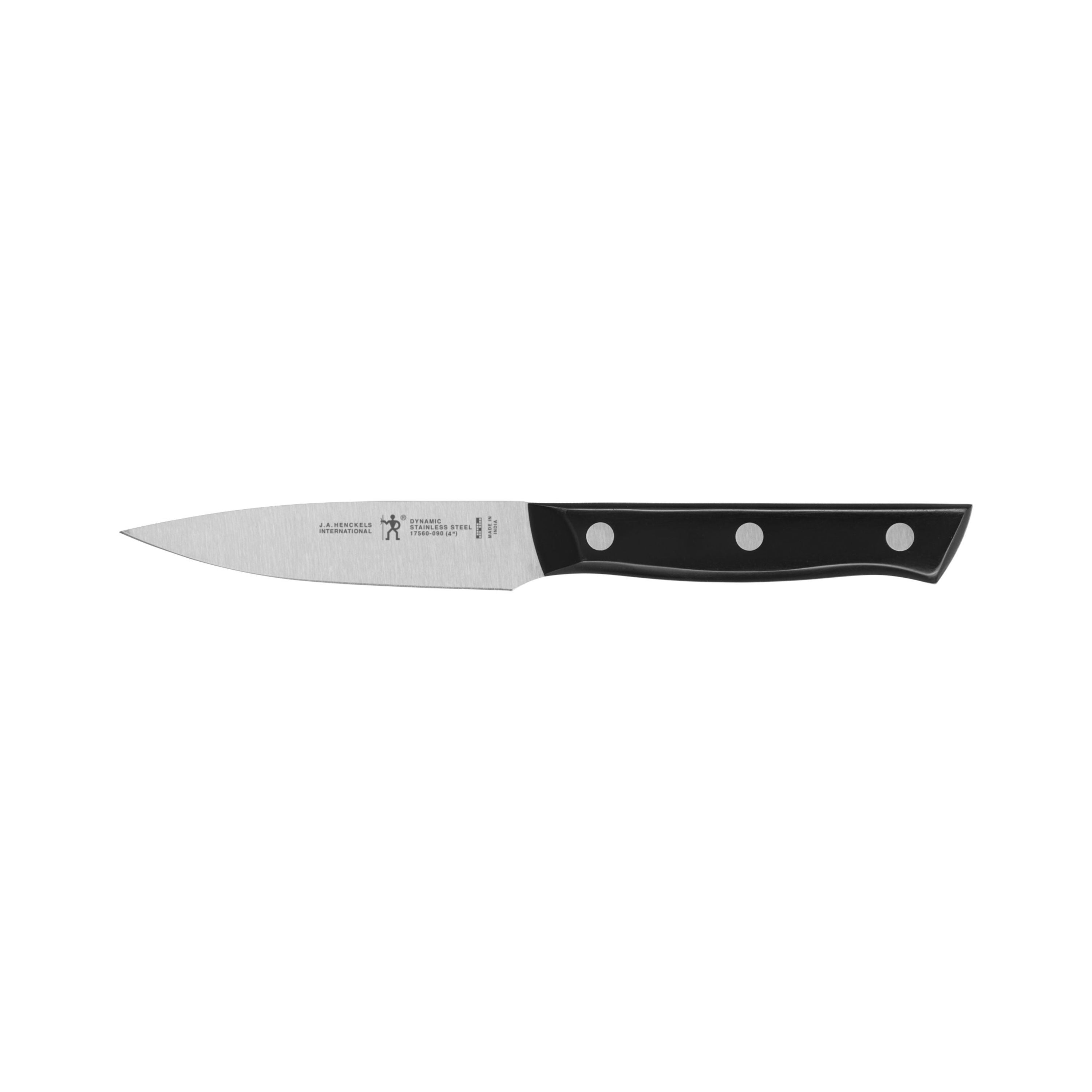 HENCKELS Dynamic 3.5 inch Paring Knife, Black-Paring Knife-DECOROLALA
