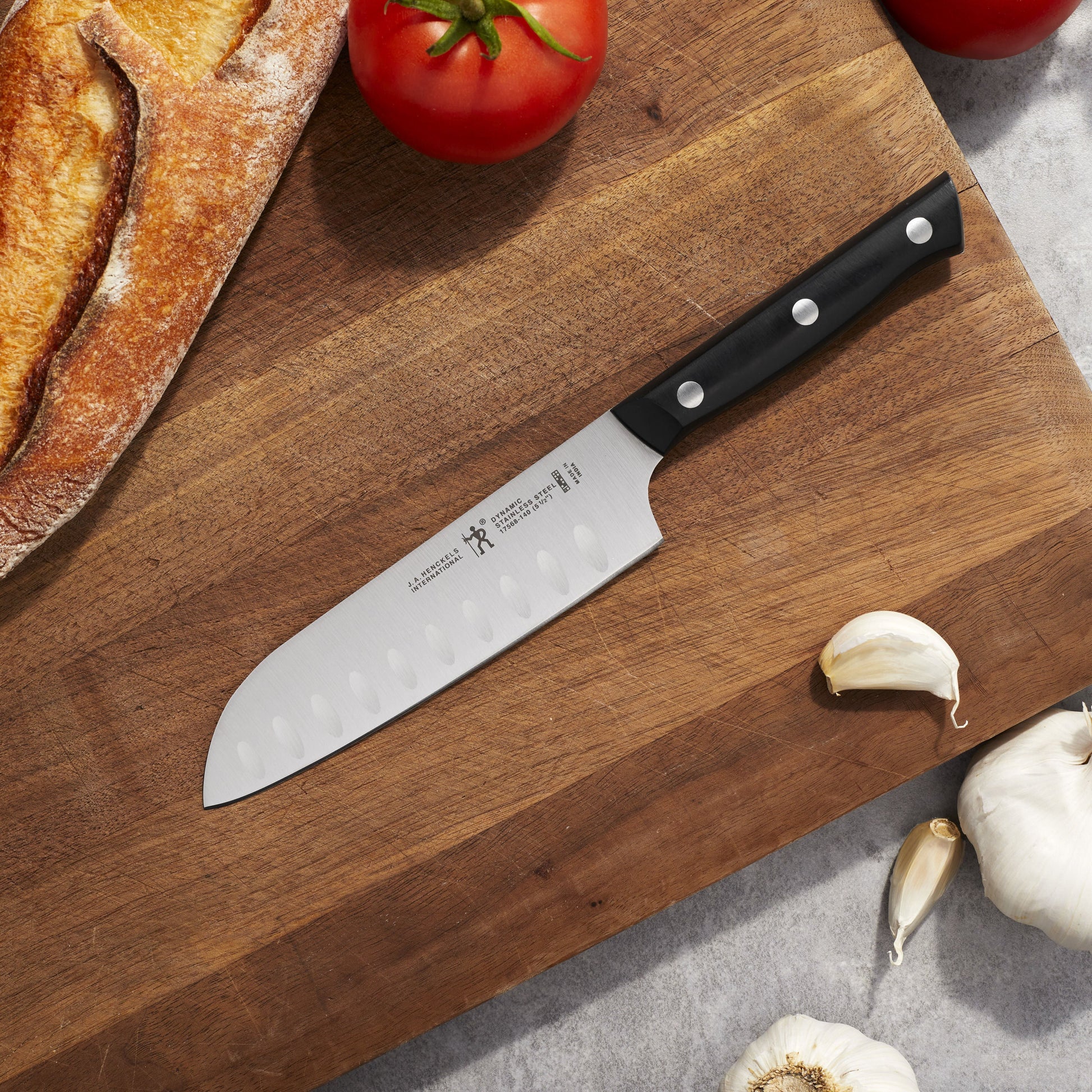 HENCKELS Dynamic 5.5" Santoku Knife Stainless Steel-Santoku Knife-DECOROLALA
