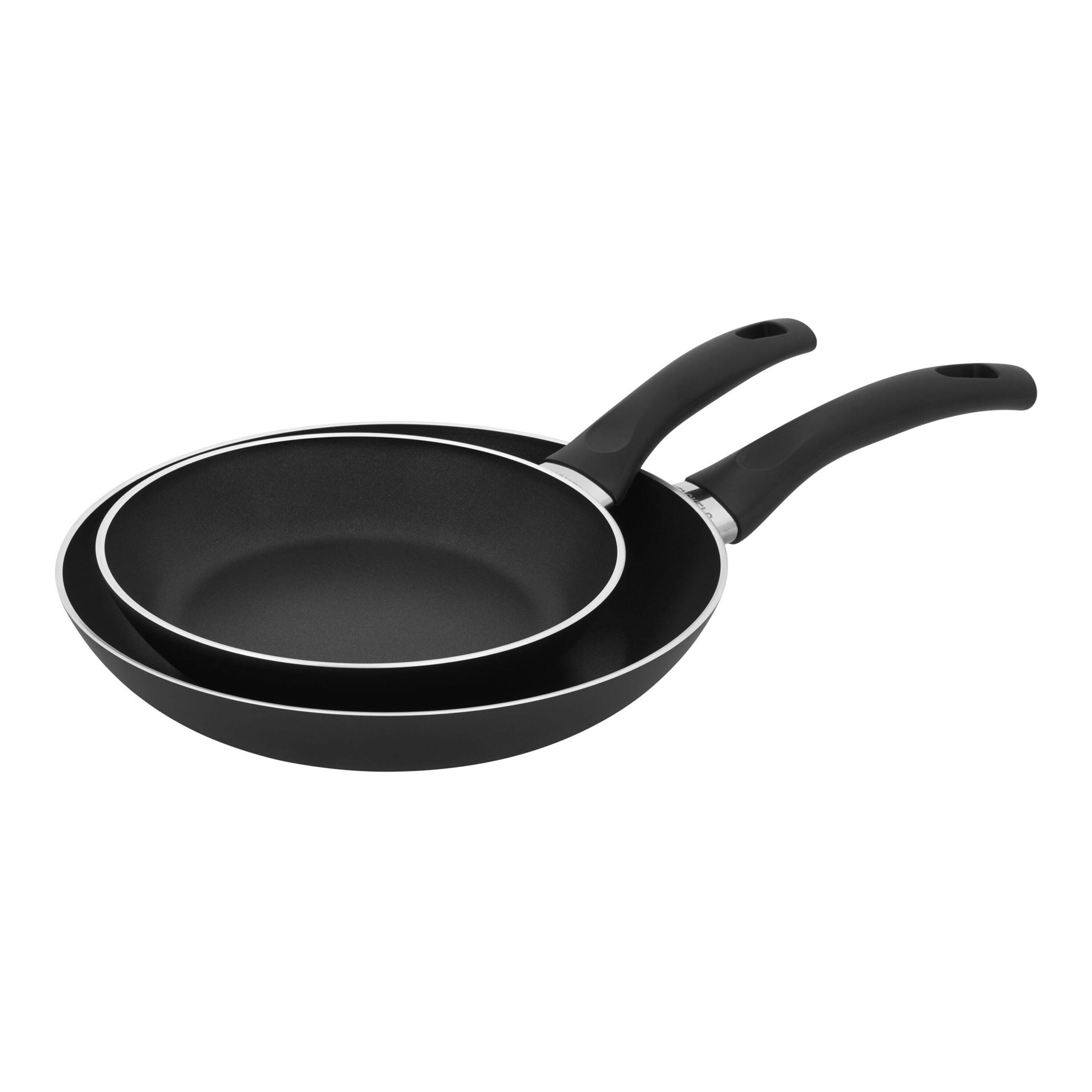 HENCKELS EverLift 2 Piece Aluminum Fry Pan Set - Black-Frying Pan-DECOROLALA