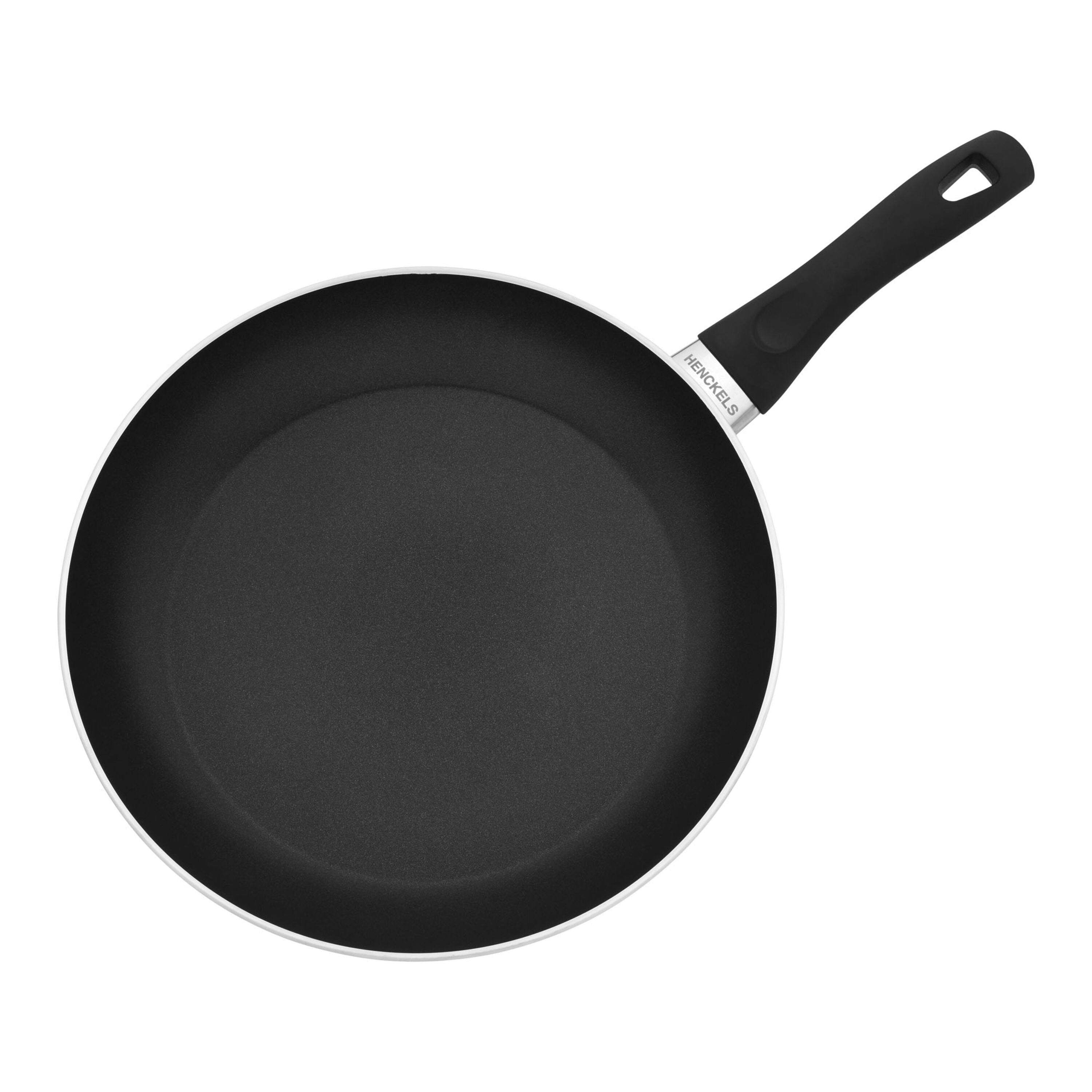HENCKELS EverLift 30 cm / 12 inch Aluminum Fry Pan - Black-n/a-DECOROLALA