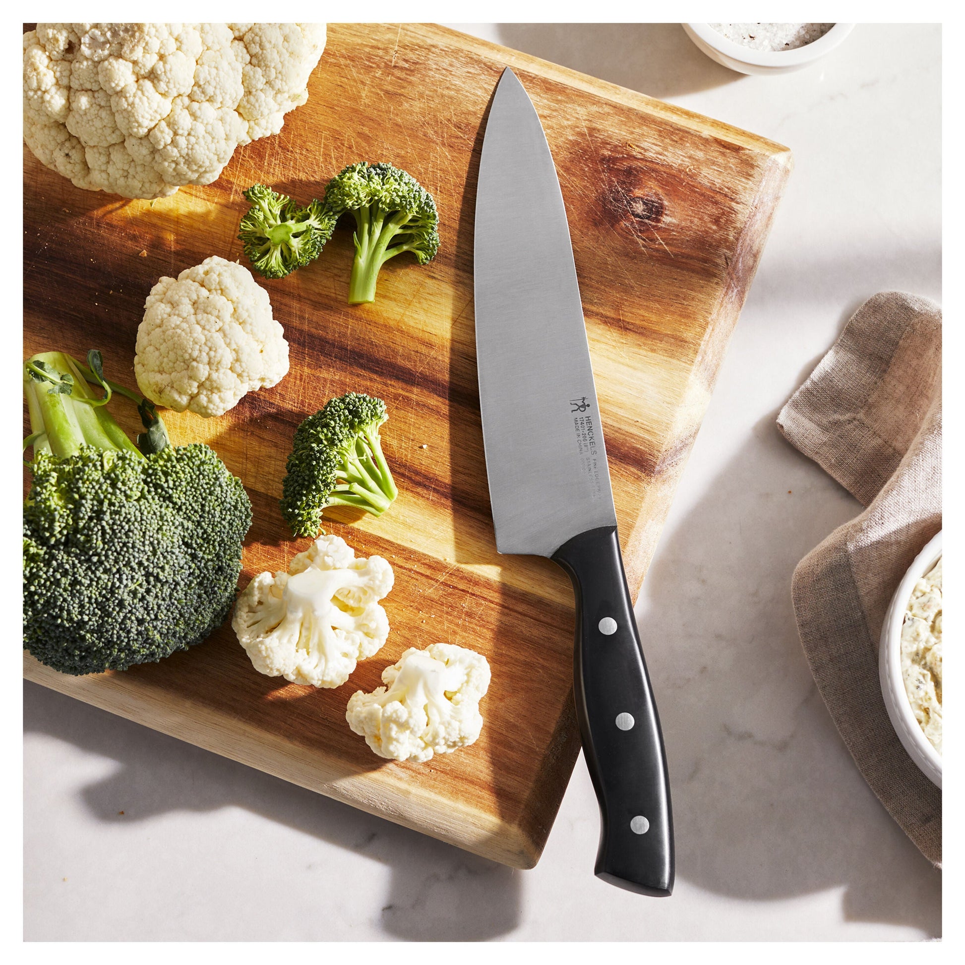 HENCKELS Fine Edge Pro V 8 inch Chef's Knife-n/a-DECOROLALA