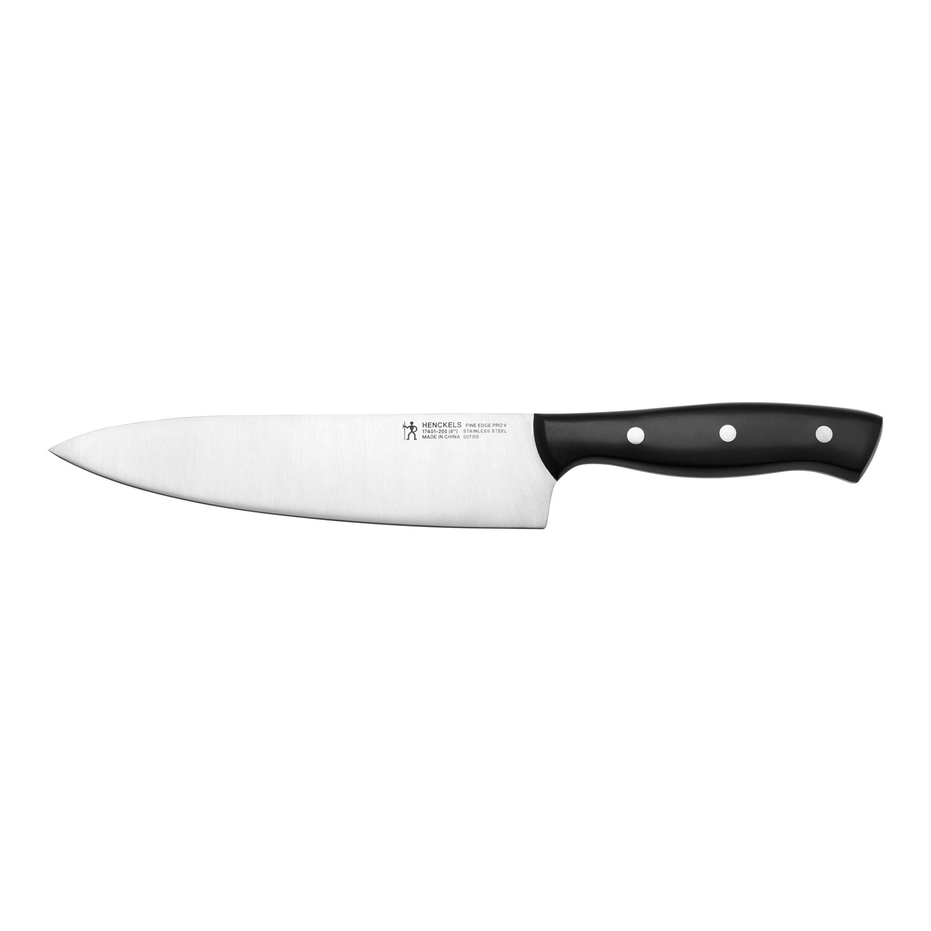 HENCKELS Fine Edge Pro V 8 inch Chef's Knife-n/a-DECOROLALA