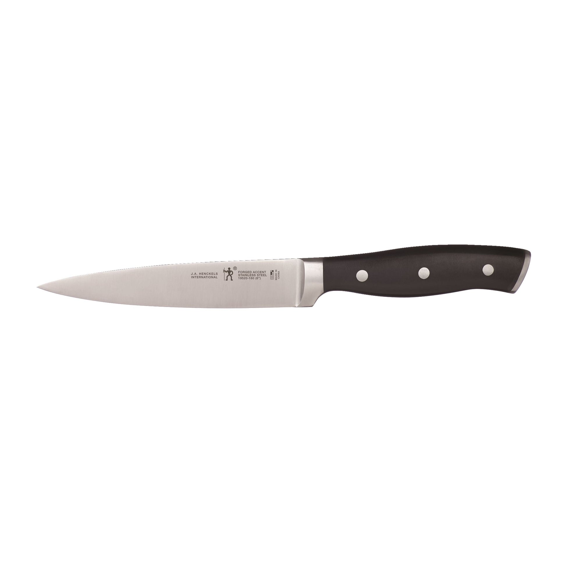 HENCKELS Forged Accent 6.5 inch Utility Knife, Black-Utility Knife-DECOROLALA