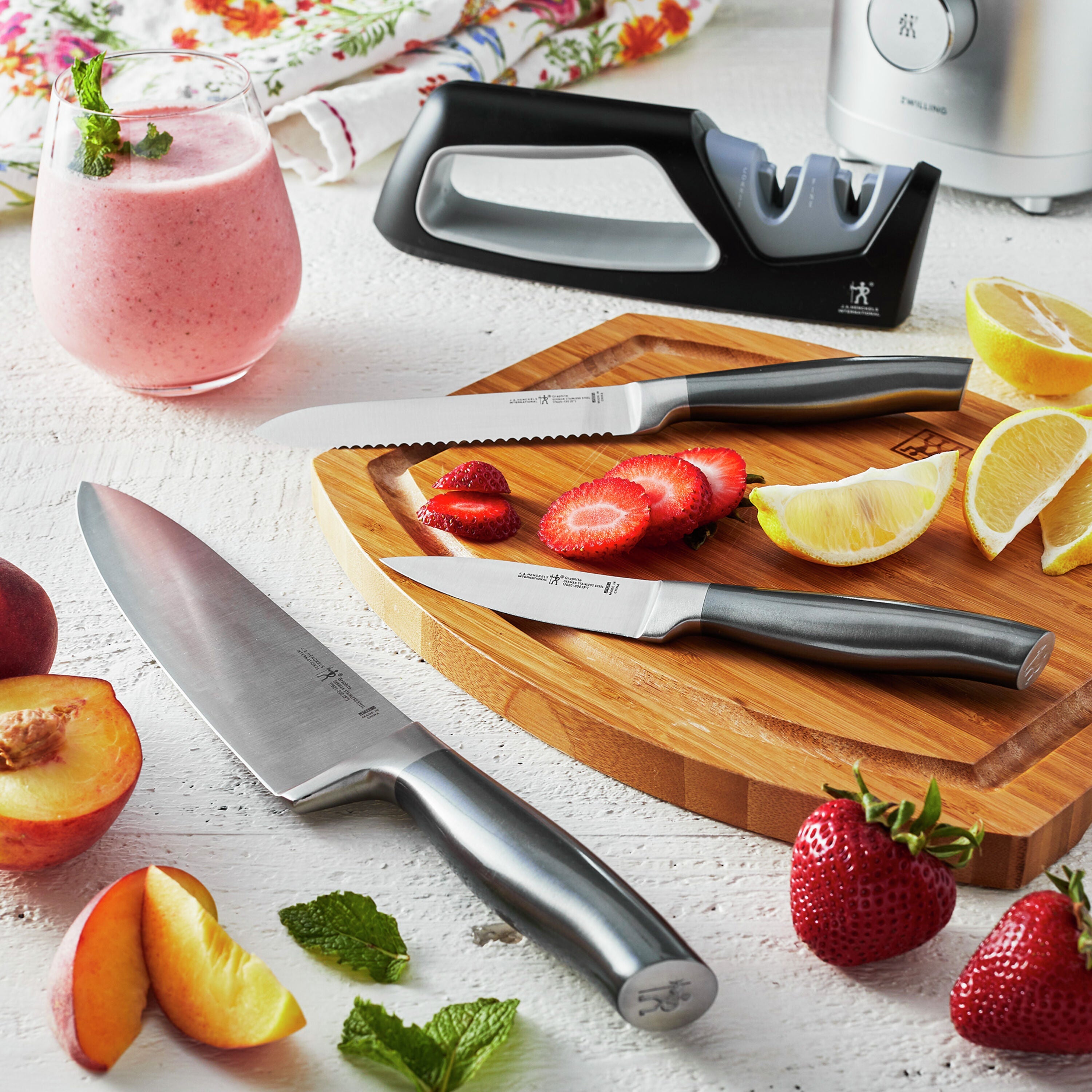 HENCKELS Graphite 4-Piece Knife Set - German Stainless Steel-DECOROLALA