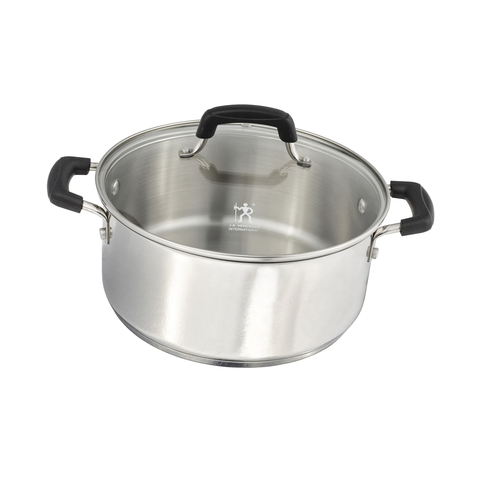 HENCKELS Kitchen Elements 10 Piece 18/10 Stainless Steel Cookware Set-Cookware Sets-DECOROLALA