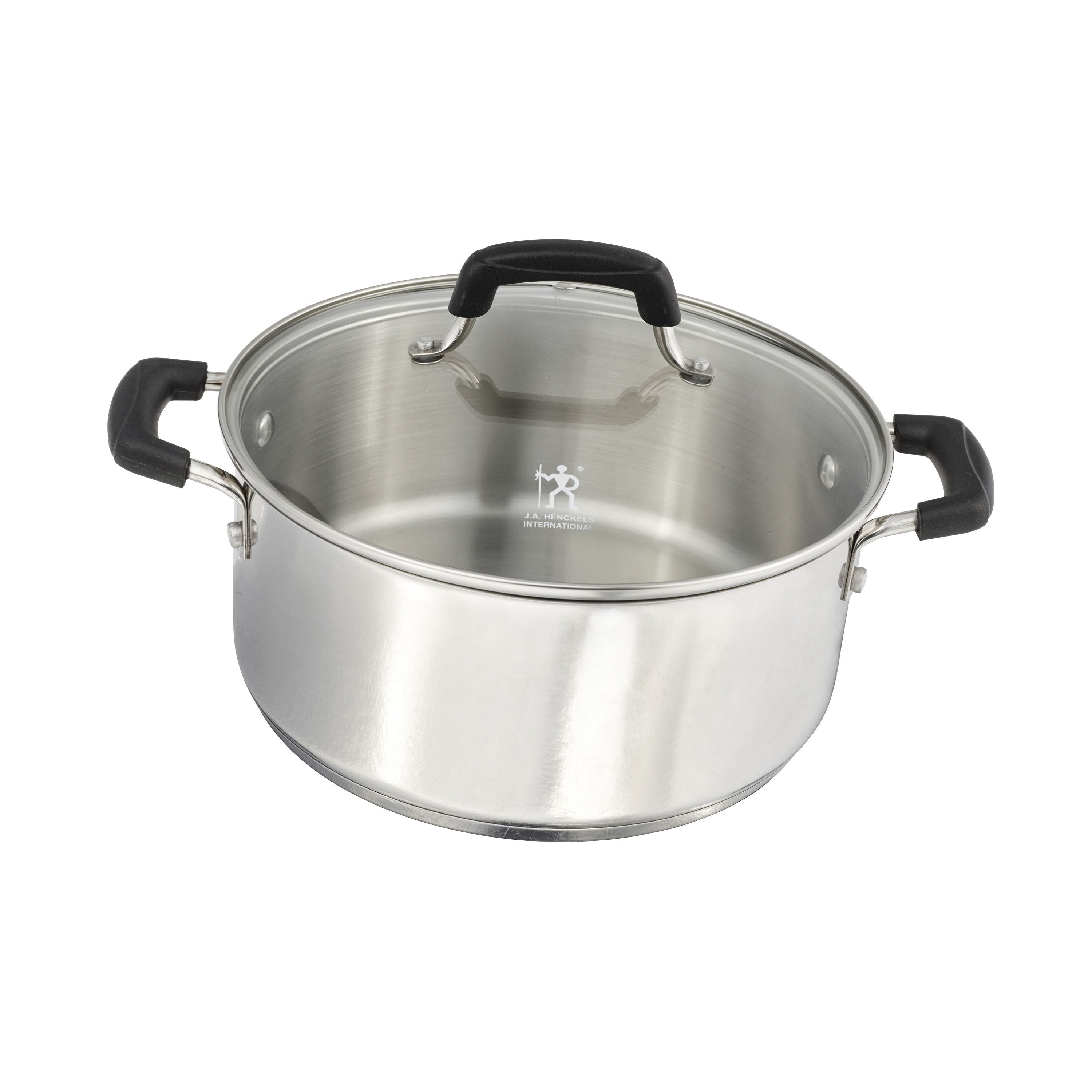 HENCKELS Kitchen Elements 10 Piece 18/10 Stainless Steel Cookware Set-Cookware Sets-DECOROLALA