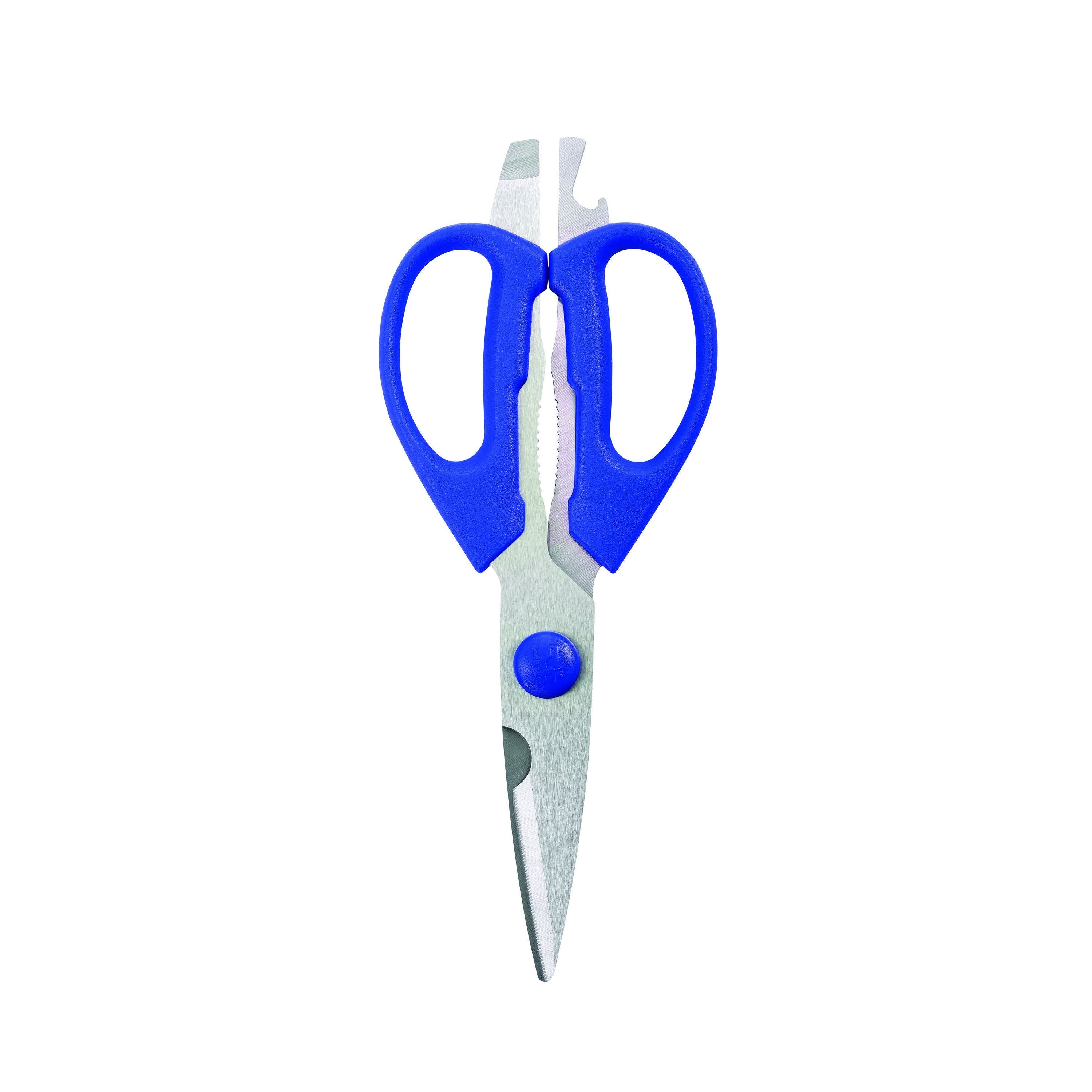 HENCKELS Kitchen Elements Multi-Purpose Shears, Blue-Kitchen Shear-DECOROLALA