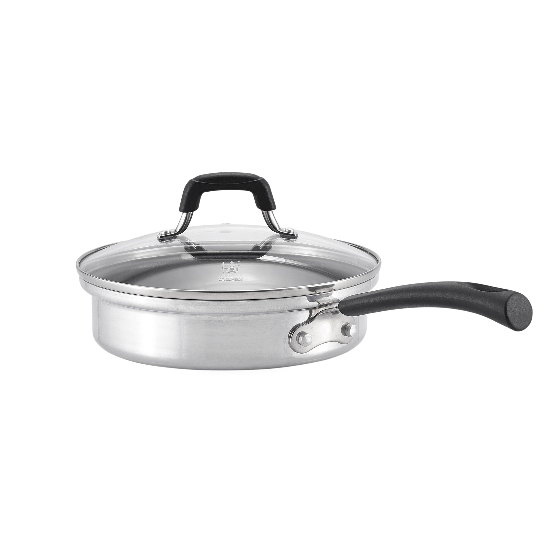 HENCKELS Kitchen Elements Non-Stick Egg Poacher, Silver-Black-Egg Cooker-DECOROLALA