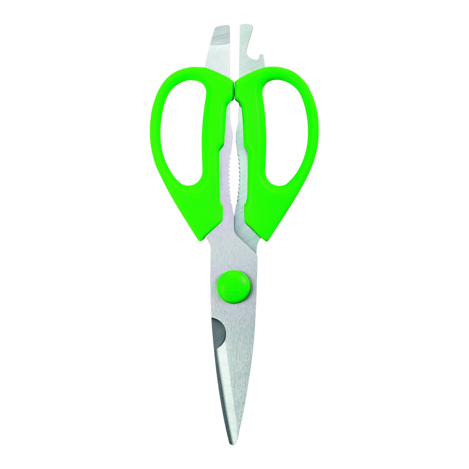 HENCKELS Kitchen Shears Stainless Steel Green-Kitchen Shear-DECOROLALA