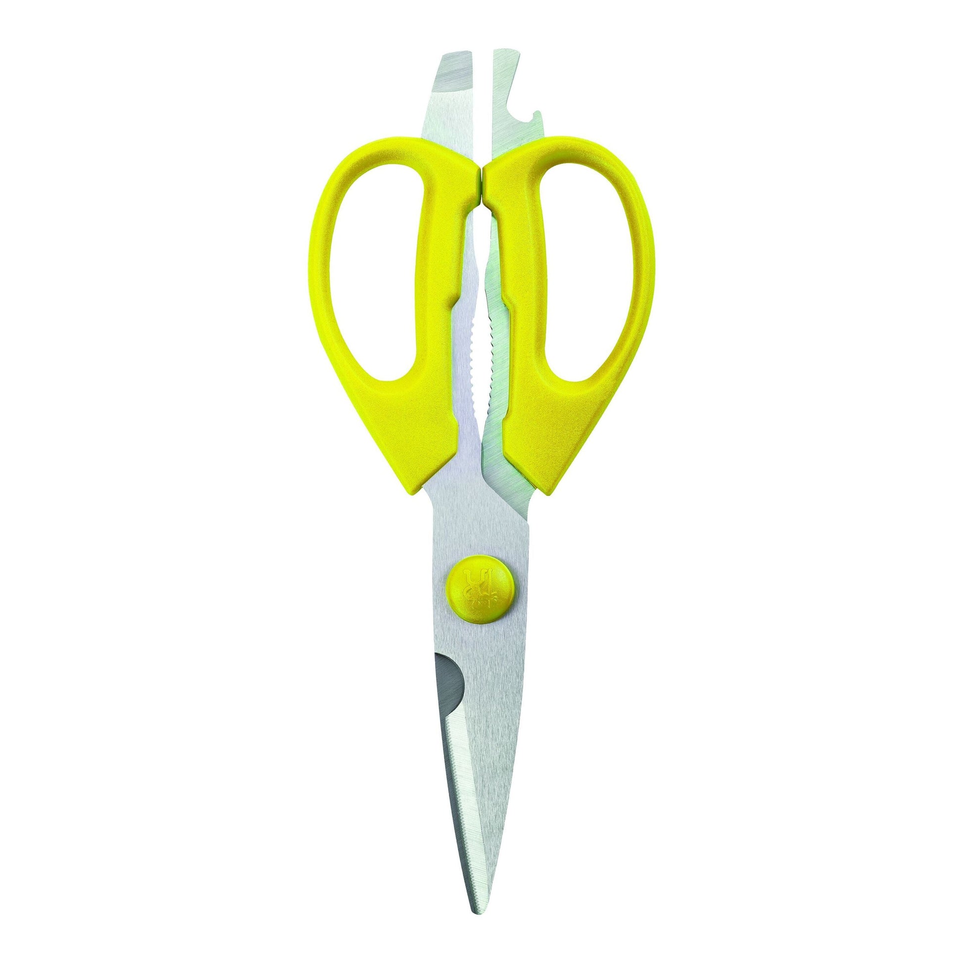 HENCKELS Kitchen Shears - Stainless Steel Yellow-Kitchen Shear-DECOROLALA