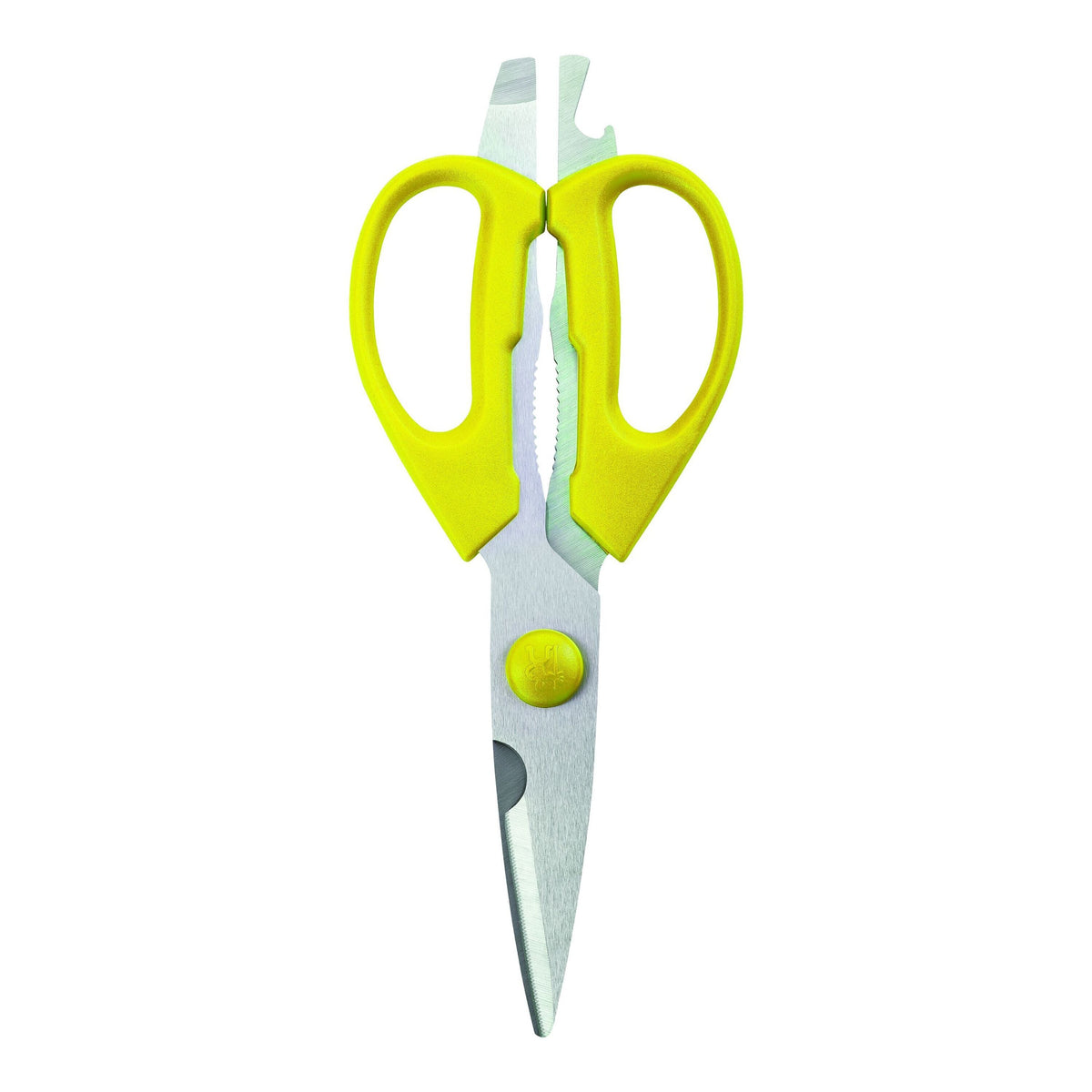 HENCKELS Kitchen Shears - Stainless Steel Yellow-Kitchen Shears-DECOROLALA