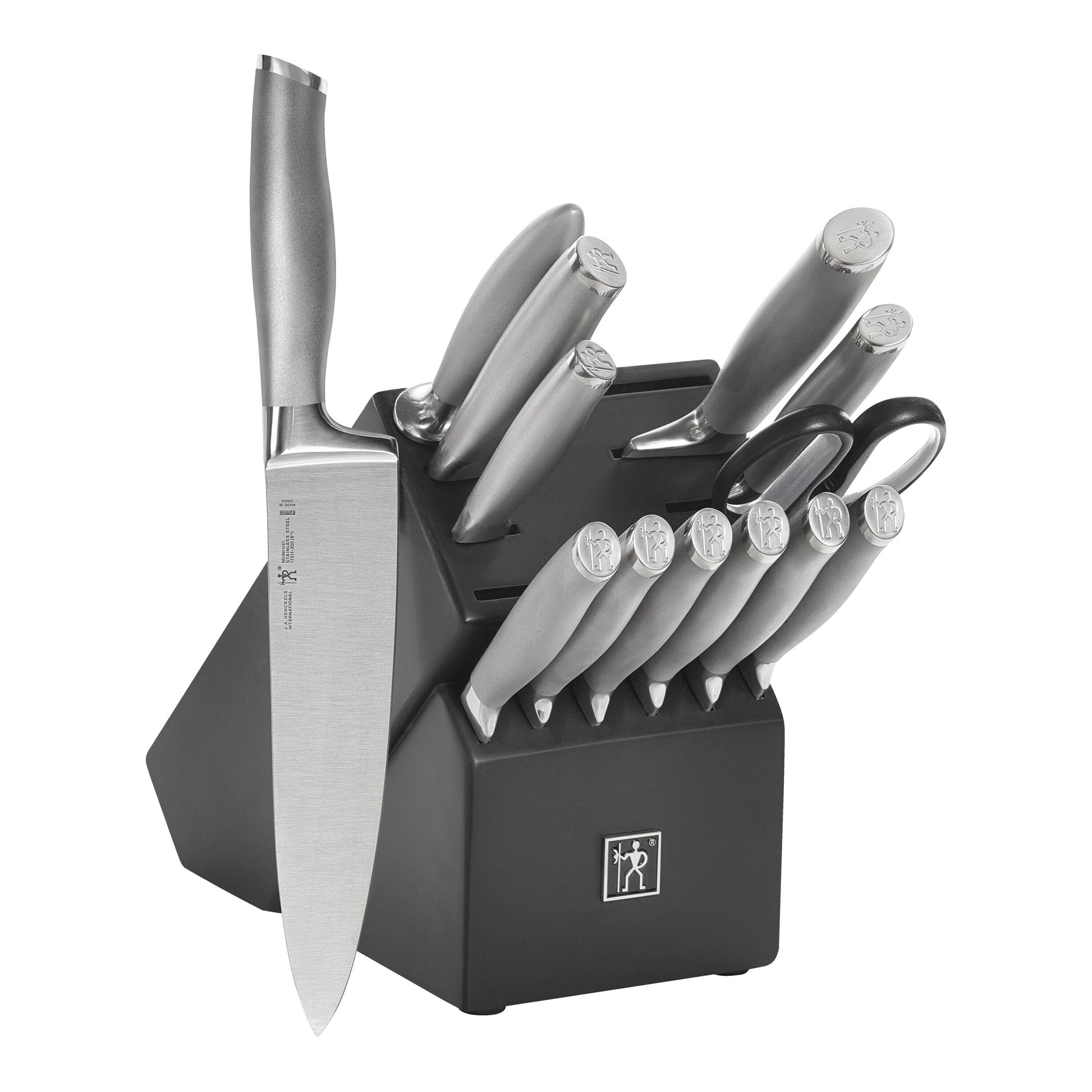 HENCKELS Modernist 14 Piece, Knife Block Set-Knife Block-DECOROLALA