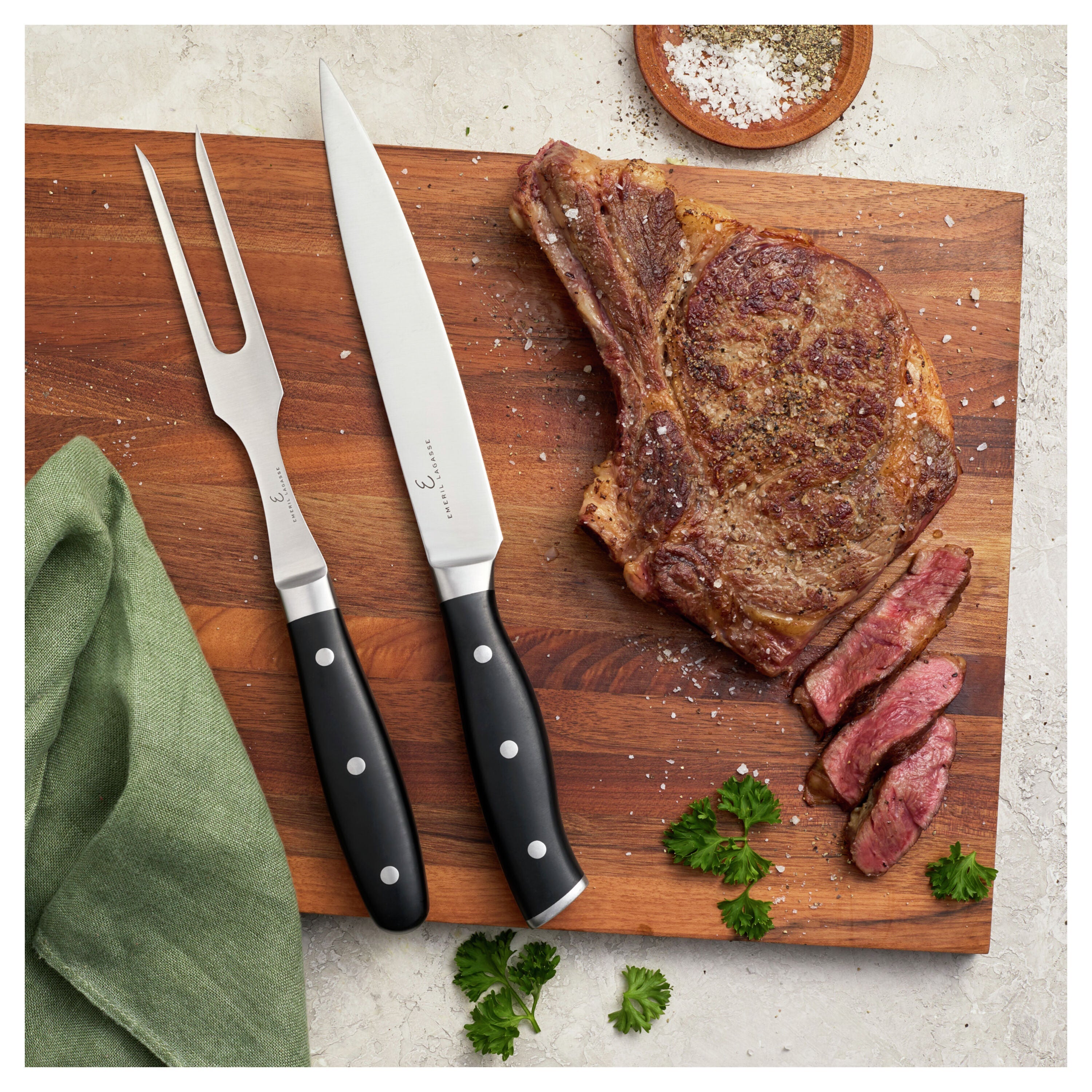 HENCKELS Nola 2-Piece Carving Set - German Steel-DECOROLALA