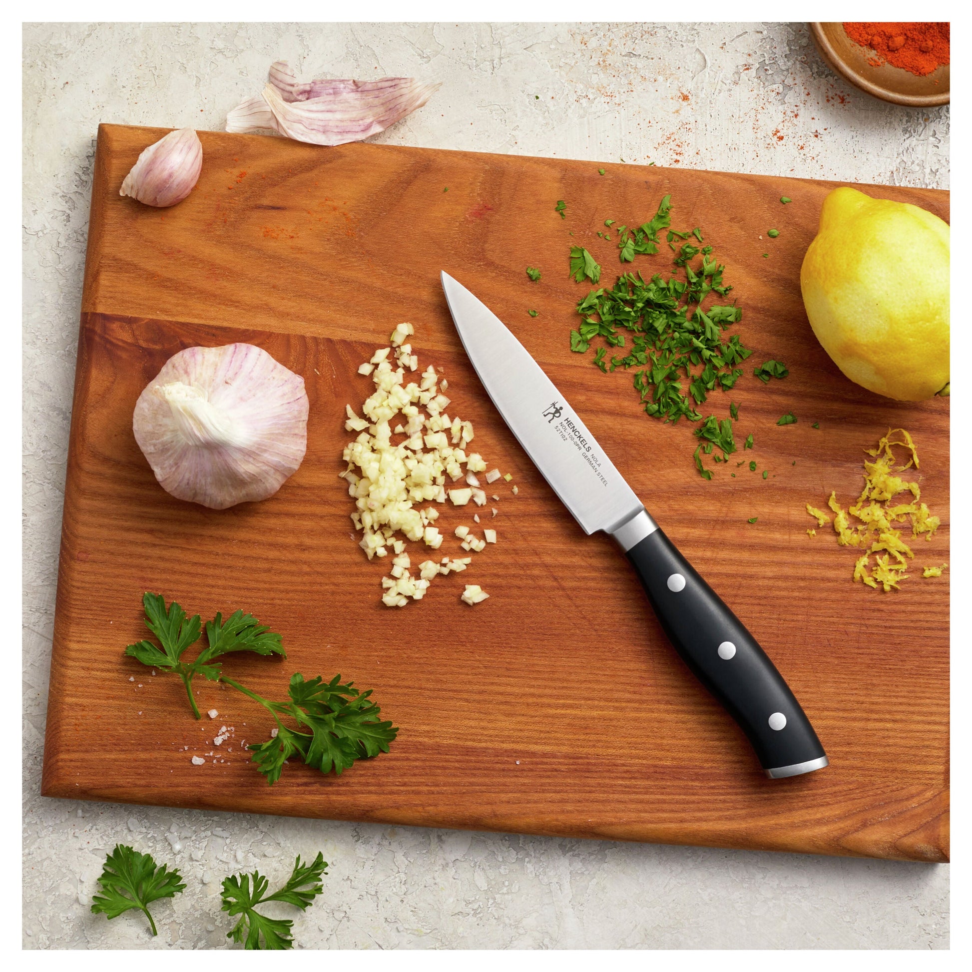 HENCKELS Nola 4" Paring Knife German Stainless Steel-DECOROLALA