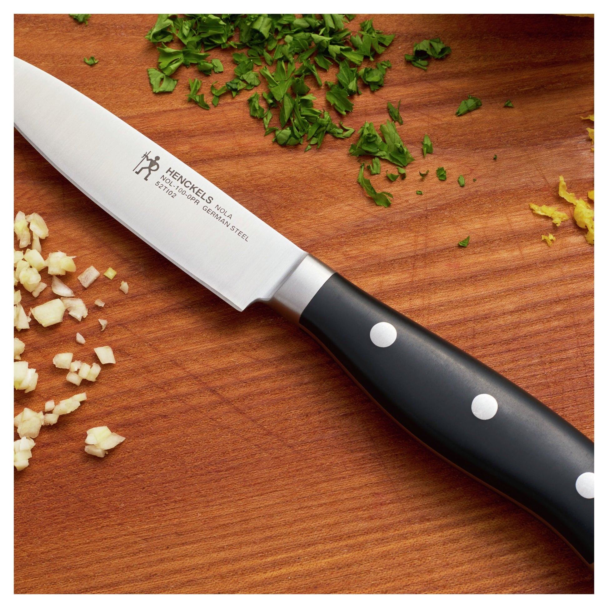 HENCKELS Nola 4" Paring Knife German Stainless Steel-DECOROLALA