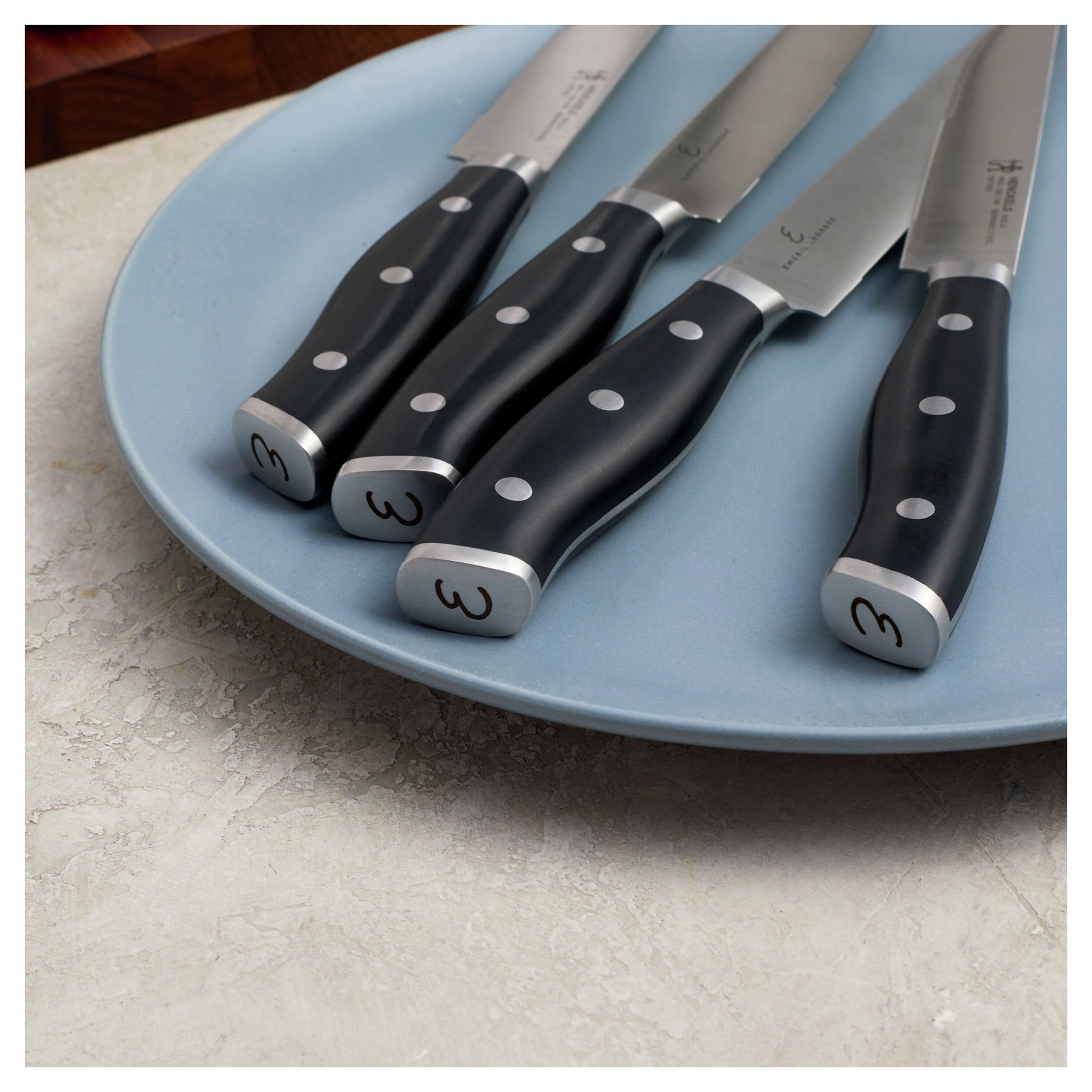 HENCKELS Nola 4-Piece Steak Knife Set-DECOROLALA