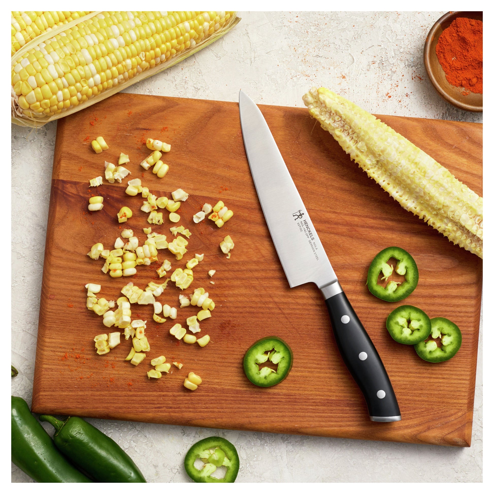 HENCKELS Nola 5.5" Chef's Knife German Stainless-DECOROLALA