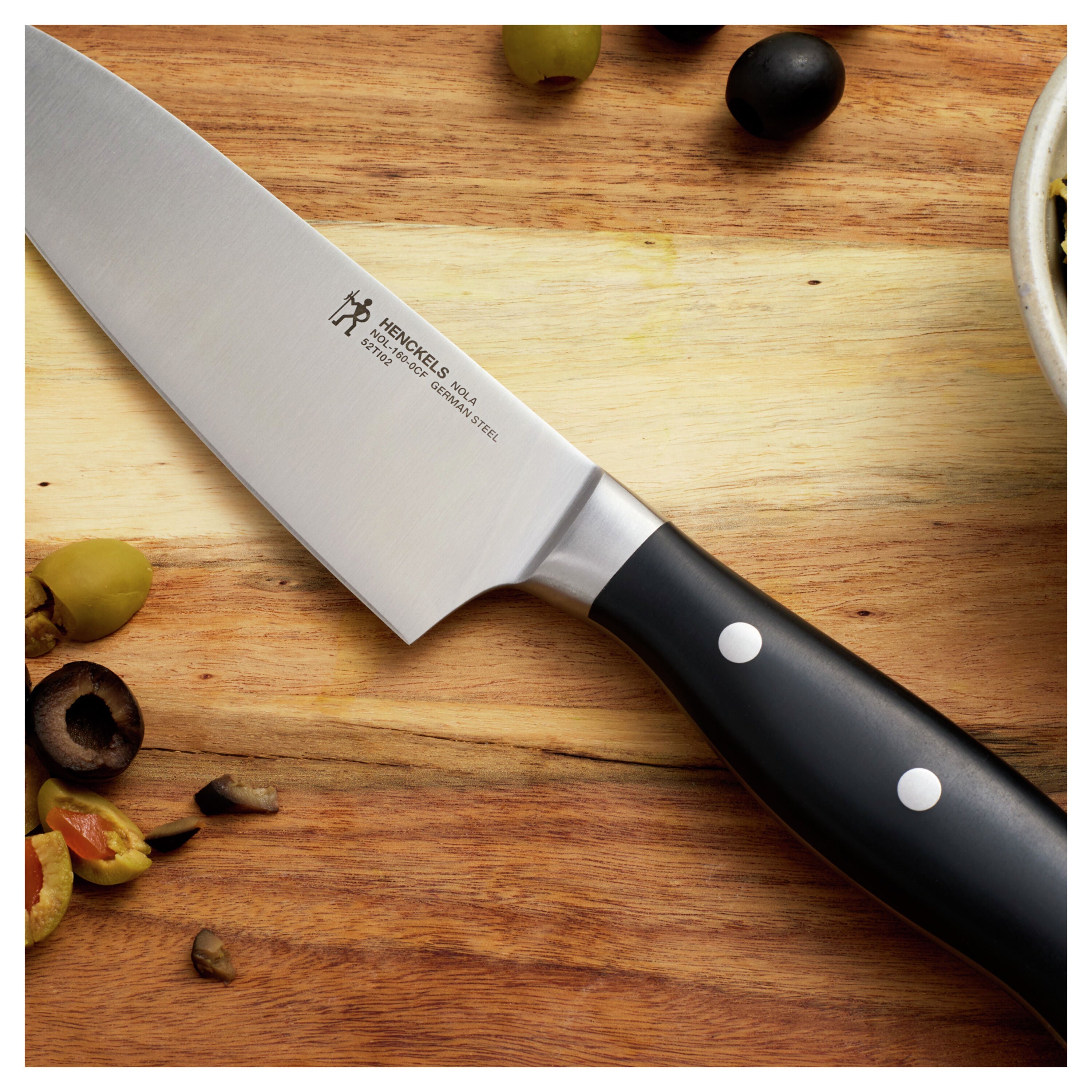 HENCKELS Nola 6.5" Chef's Knife German Stainless-DECOROLALA