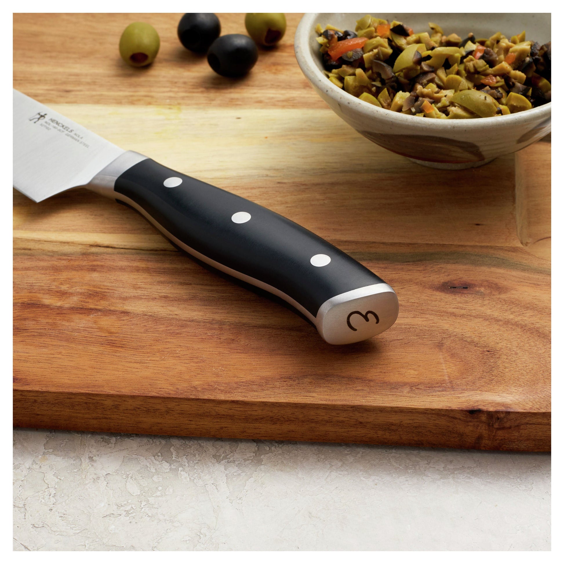 HENCKELS Nola 6.5" Chef's Knife German Stainless-DECOROLALA