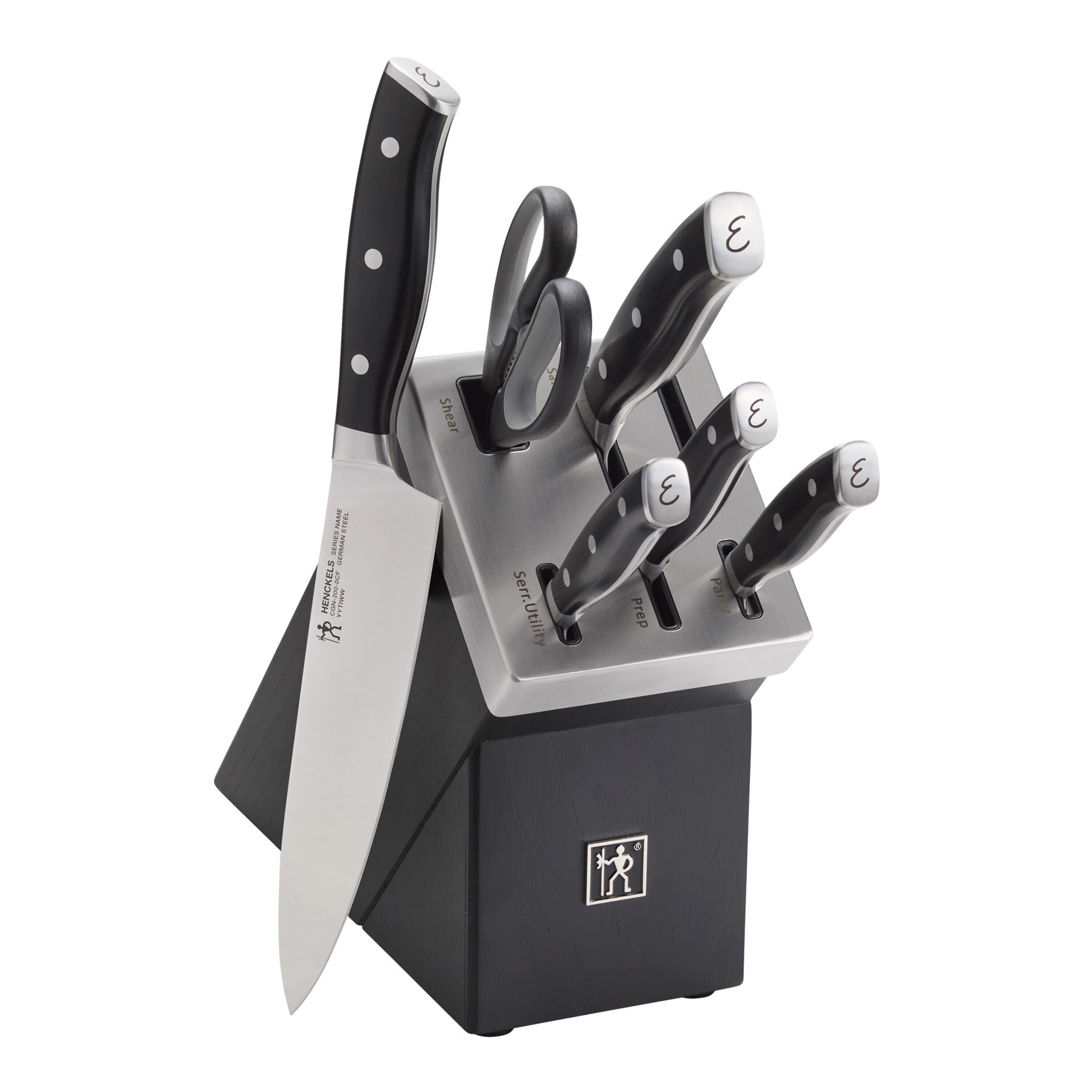 HENCKELS Nola 7 Piece, Knife Block Set-n/a-DECOROLALA