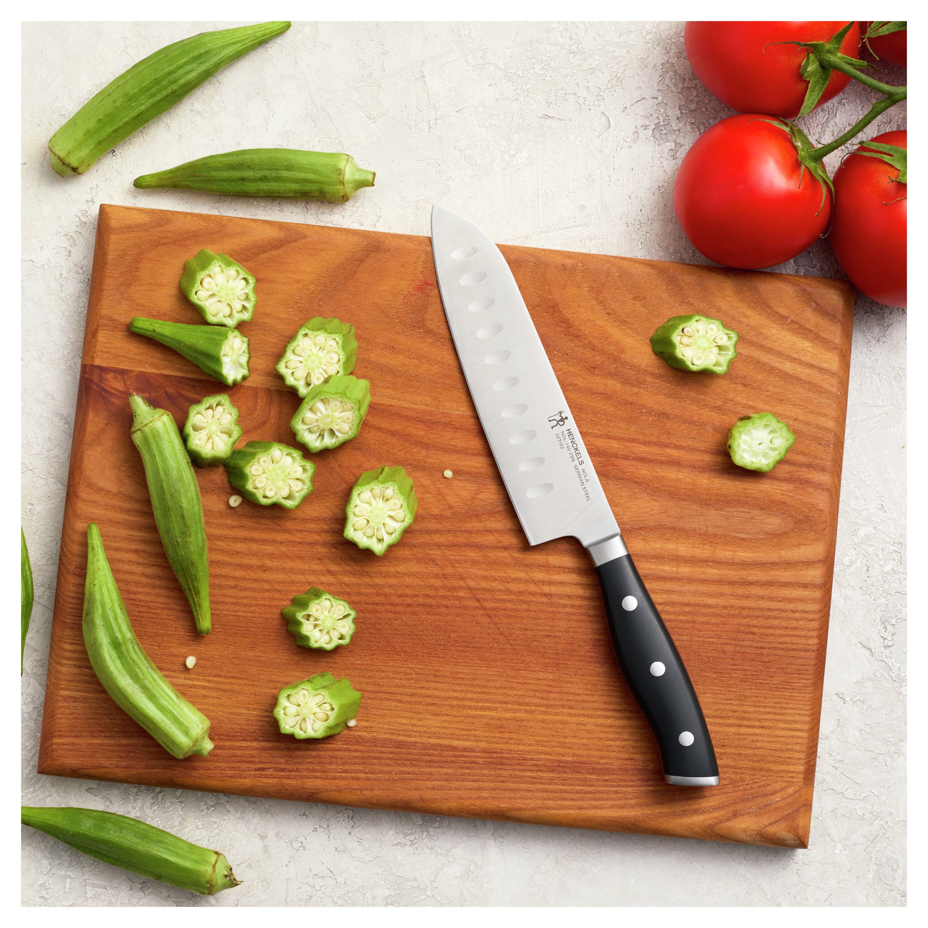 HENCKELS Nola Santoku 5.5" Hollow Edge-DECOROLALA