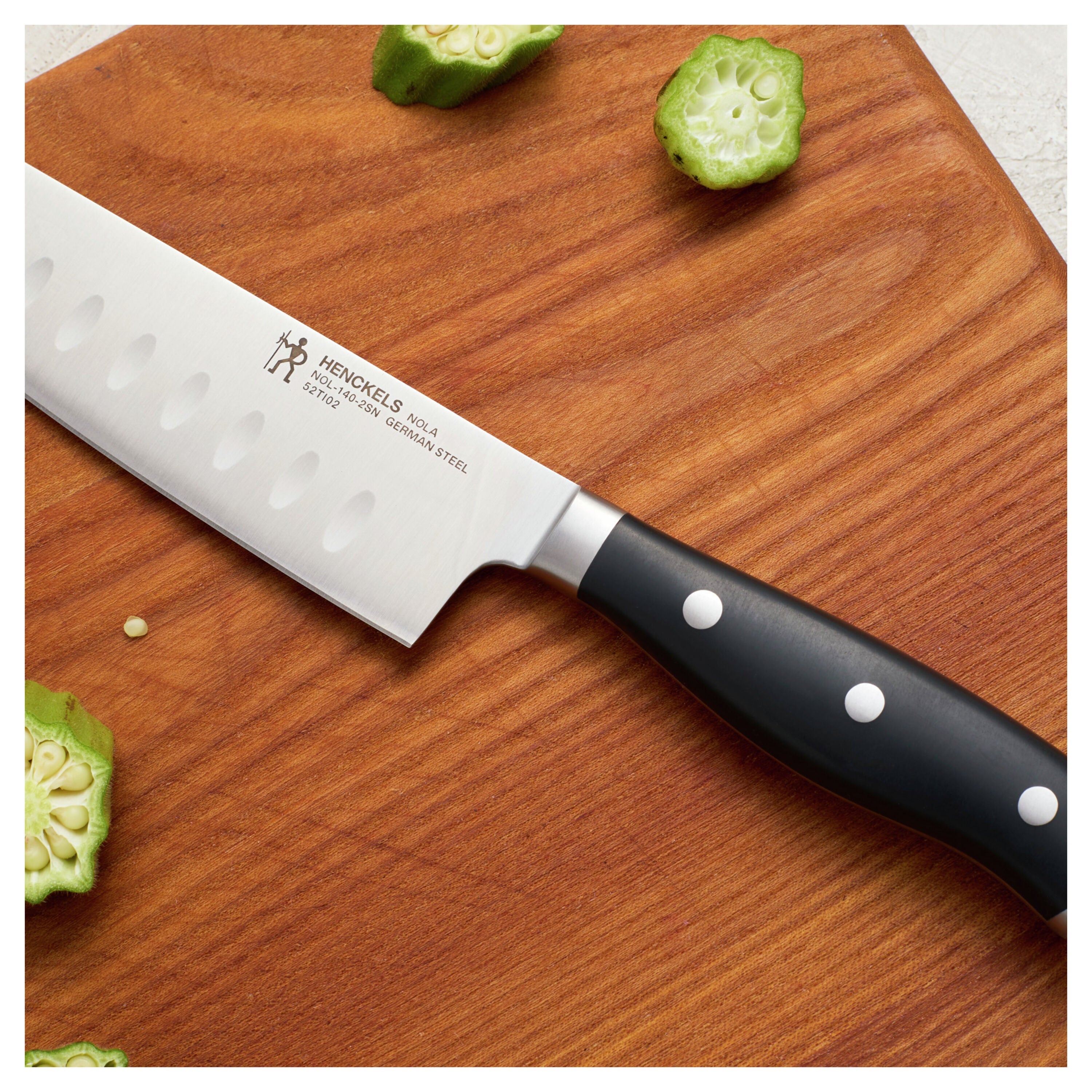 HENCKELS Nola Santoku 5.5" Hollow Edge-DECOROLALA