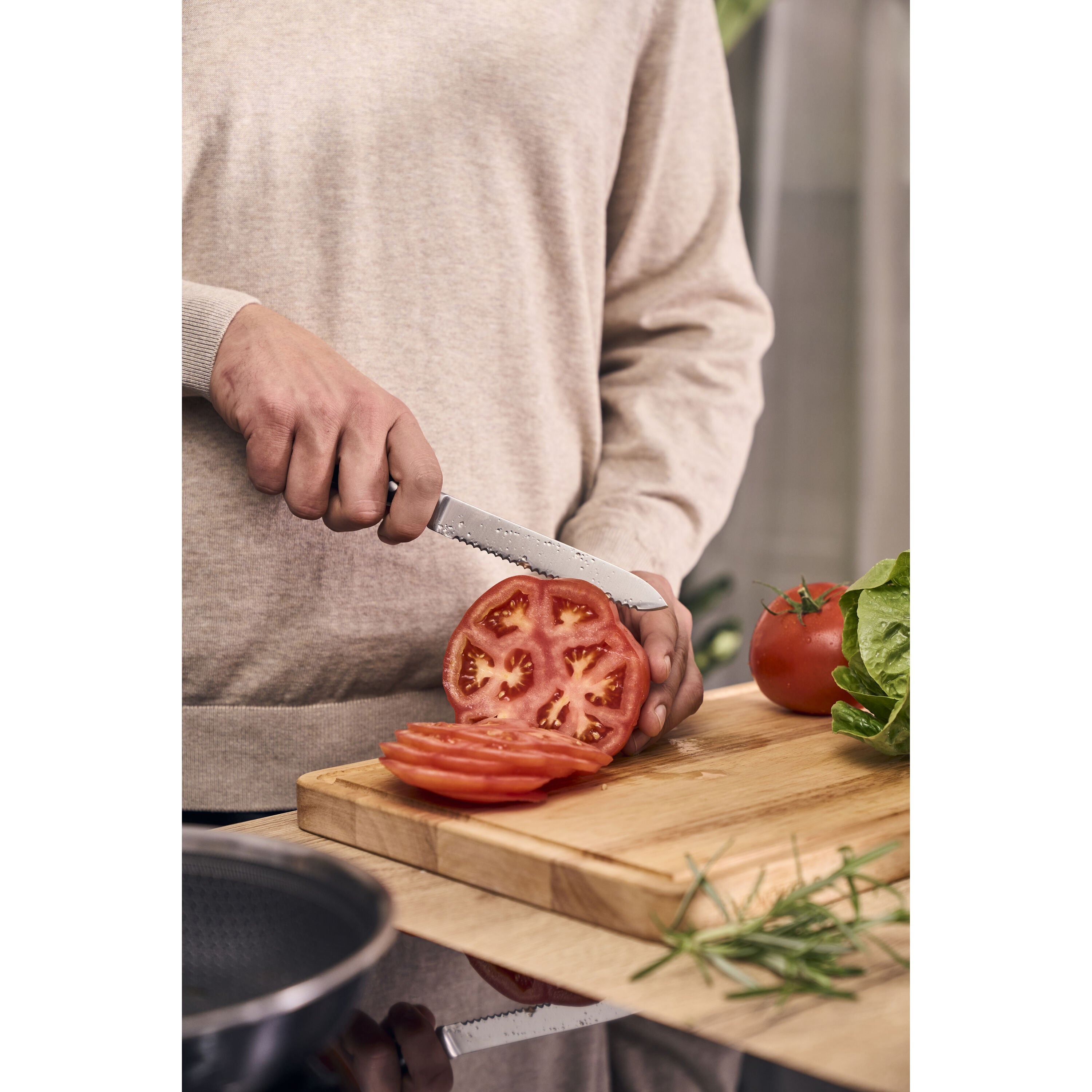 HENCKELS Pakka 7 Piece, Knife Block Set, Nature-Knife Block-DECOROLALA