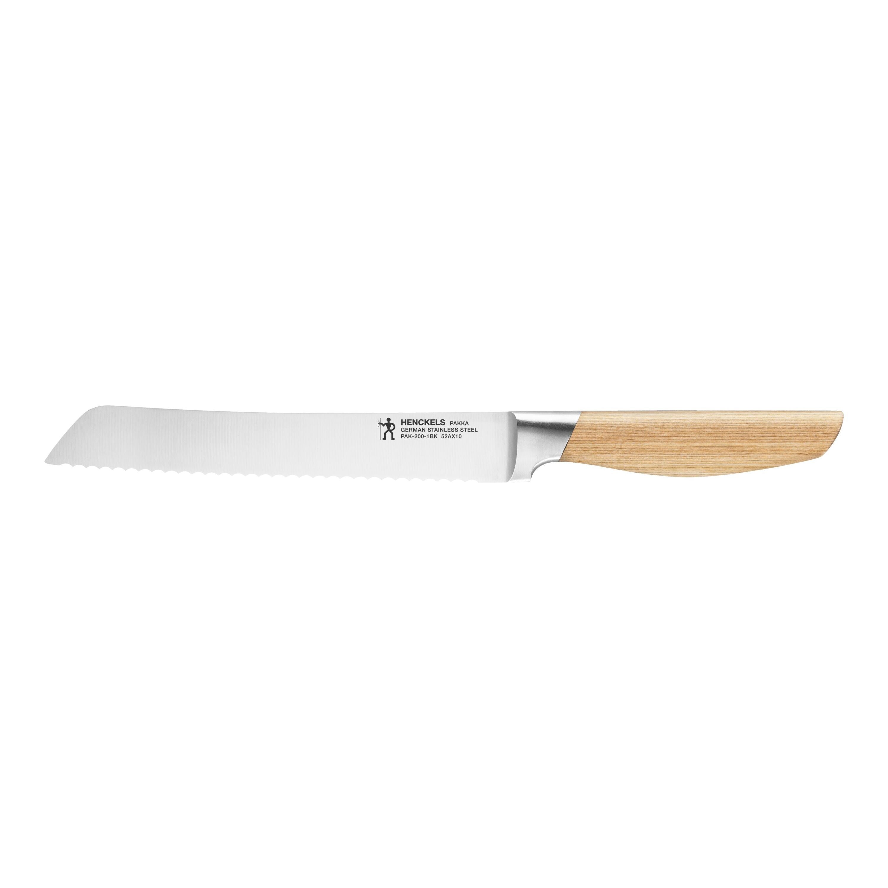 HENCKELS Pakka 8" Bread Knife Serrated Stainless-Bread Knife-DECOROLALA