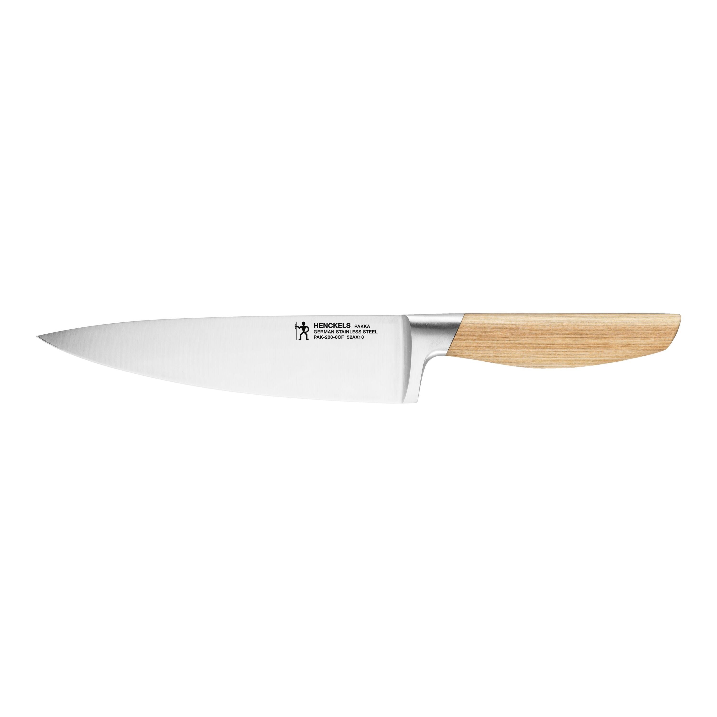 HENCKELS Pakka 8" Chef's Knife - Nature Wood-Chef Knife-DECOROLALA