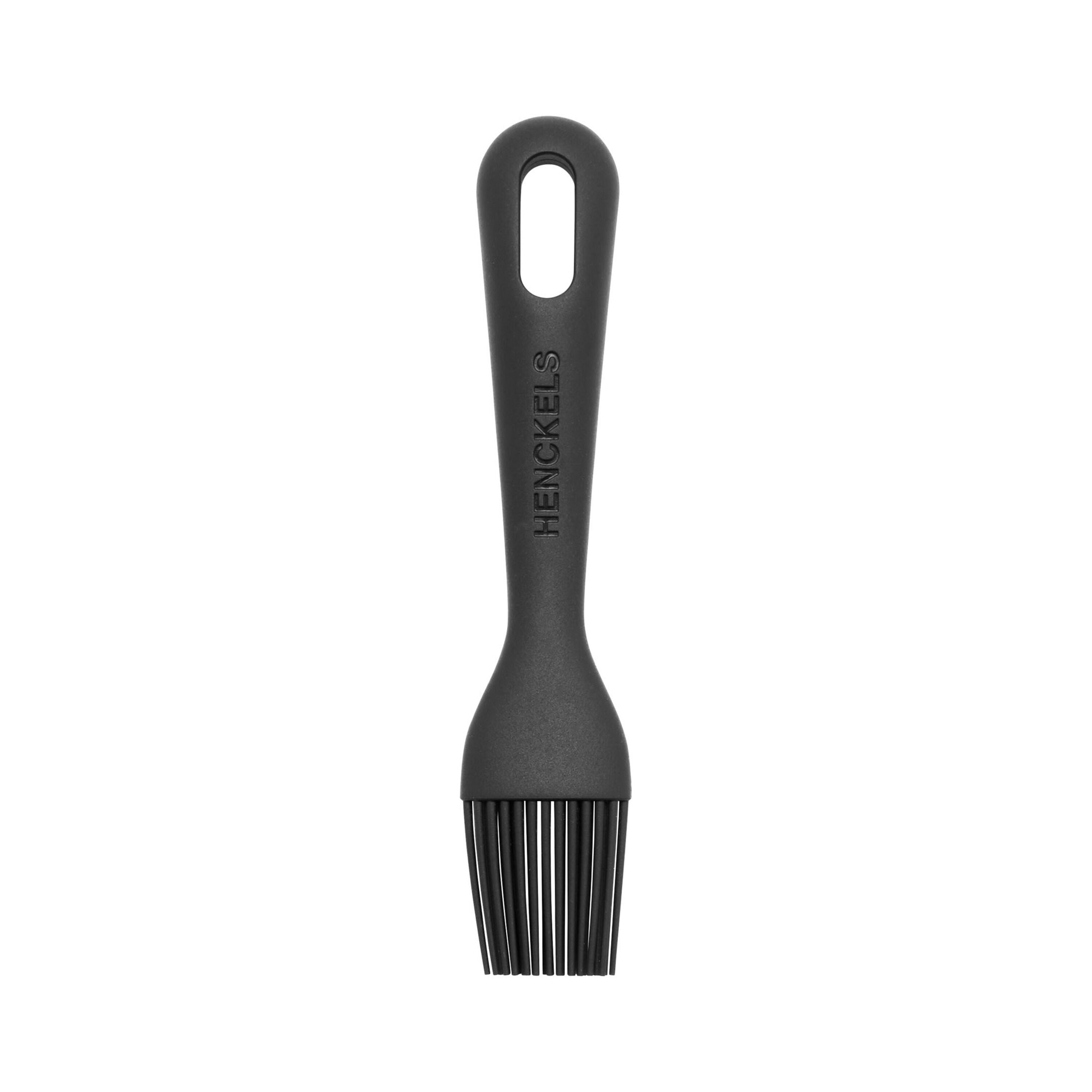 HENCKELS Silicone Onyx 17 cm Silicone Pastry Brush, Black-Kitchen-DECOROLALA