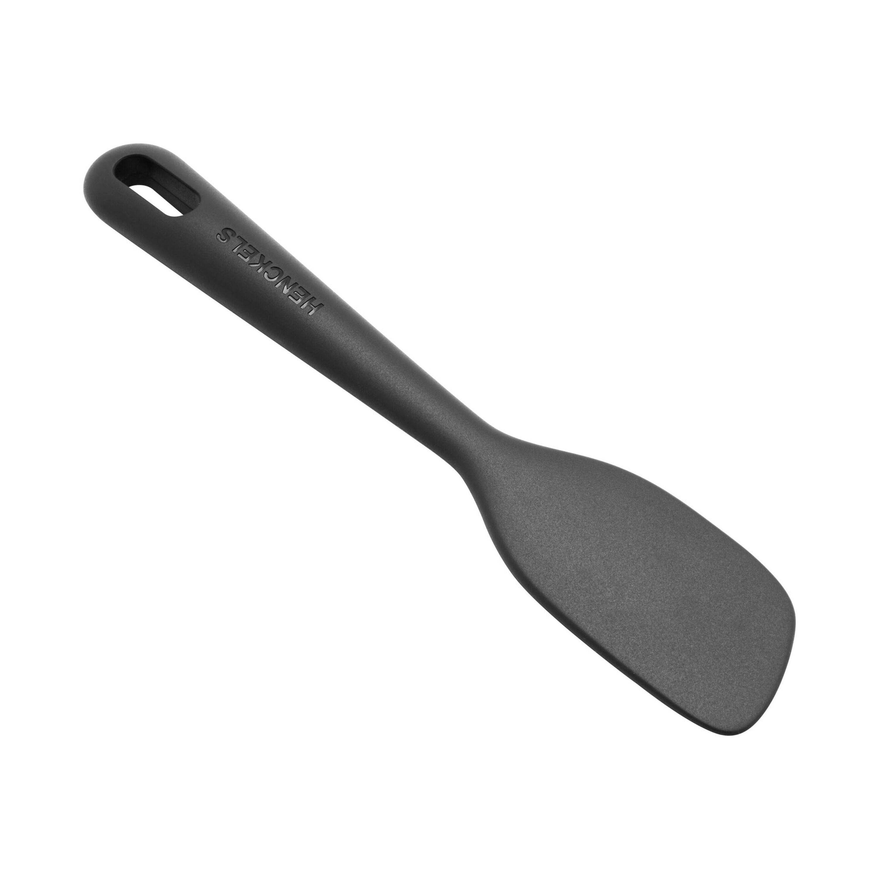 HENCKELS Silicone Onyx 23.5 cm Silicone Spatula, Black-Spatula-DECOROLALA