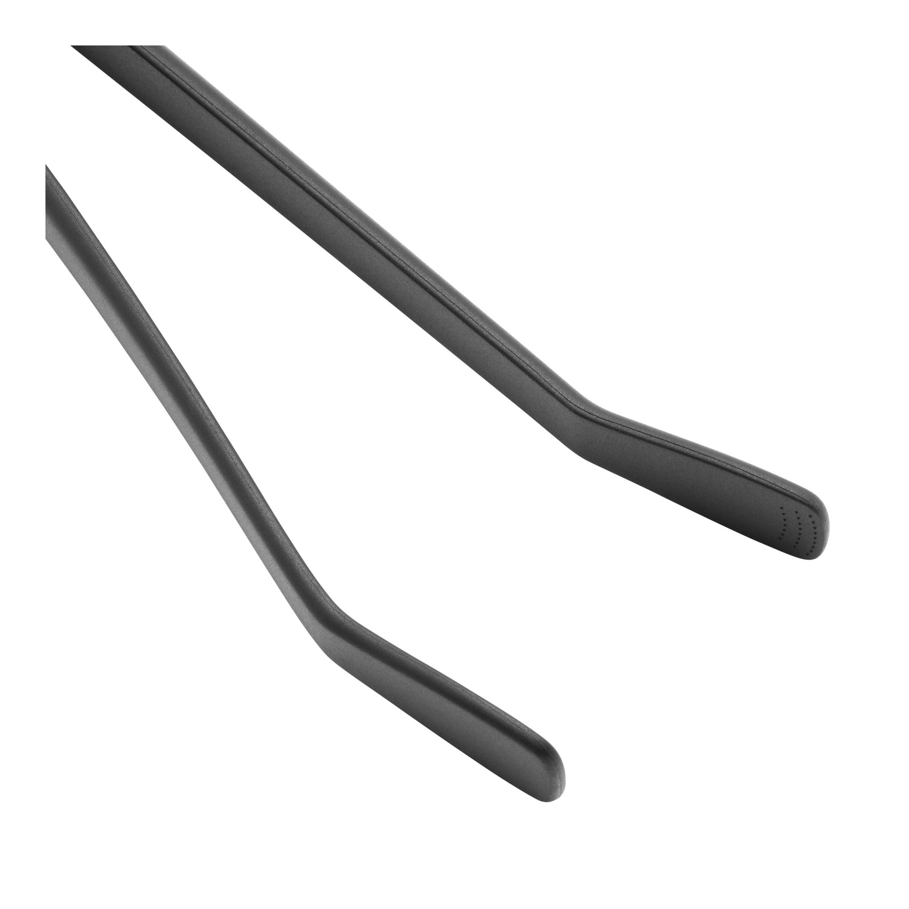 HENCKELS Silicone Onyx 27 cm Silicone Tongs, Black-Tong-DECOROLALA