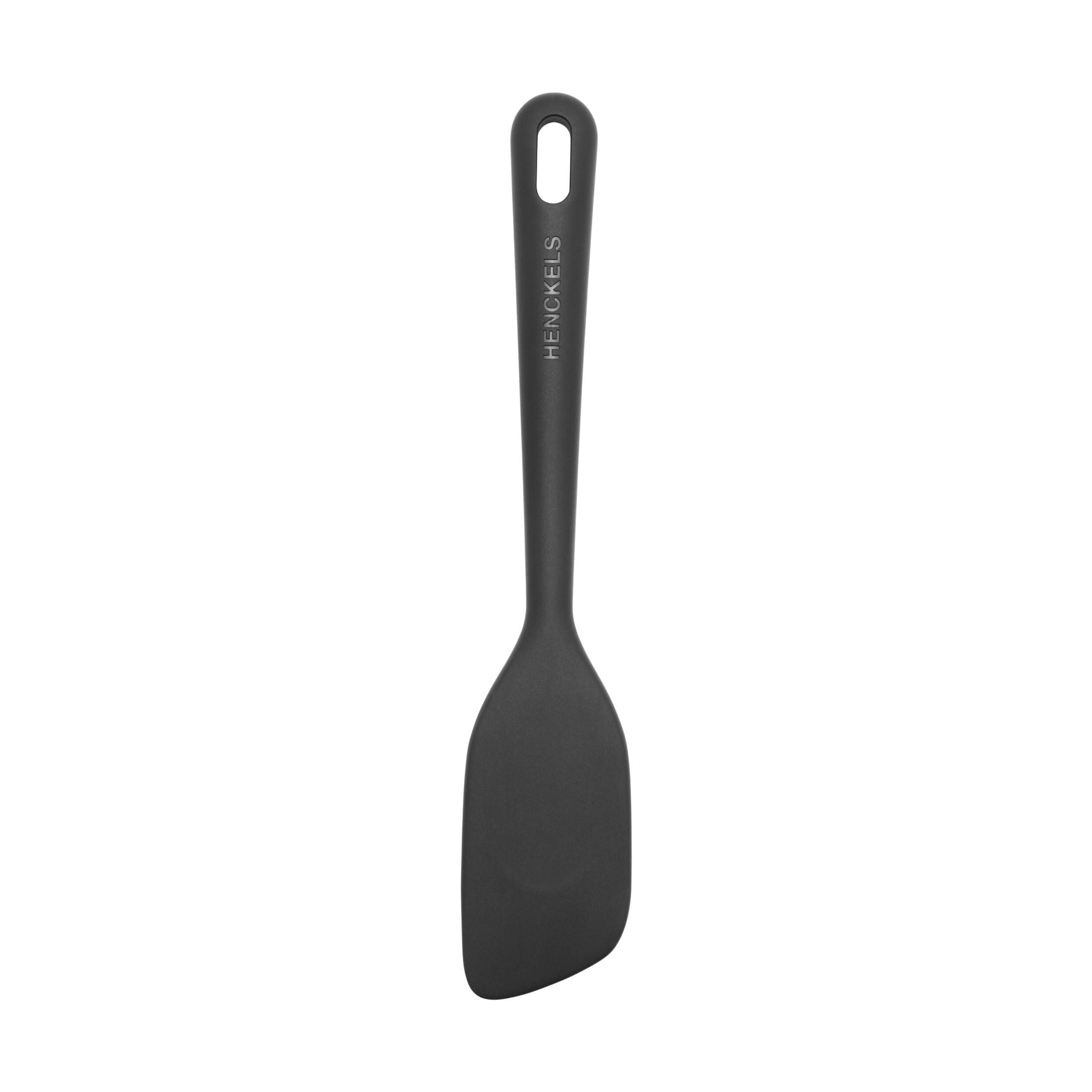 HENCKELS Silicone Onyx 28 cm Silicone Spatula, Black-Spatula-DECOROLALA