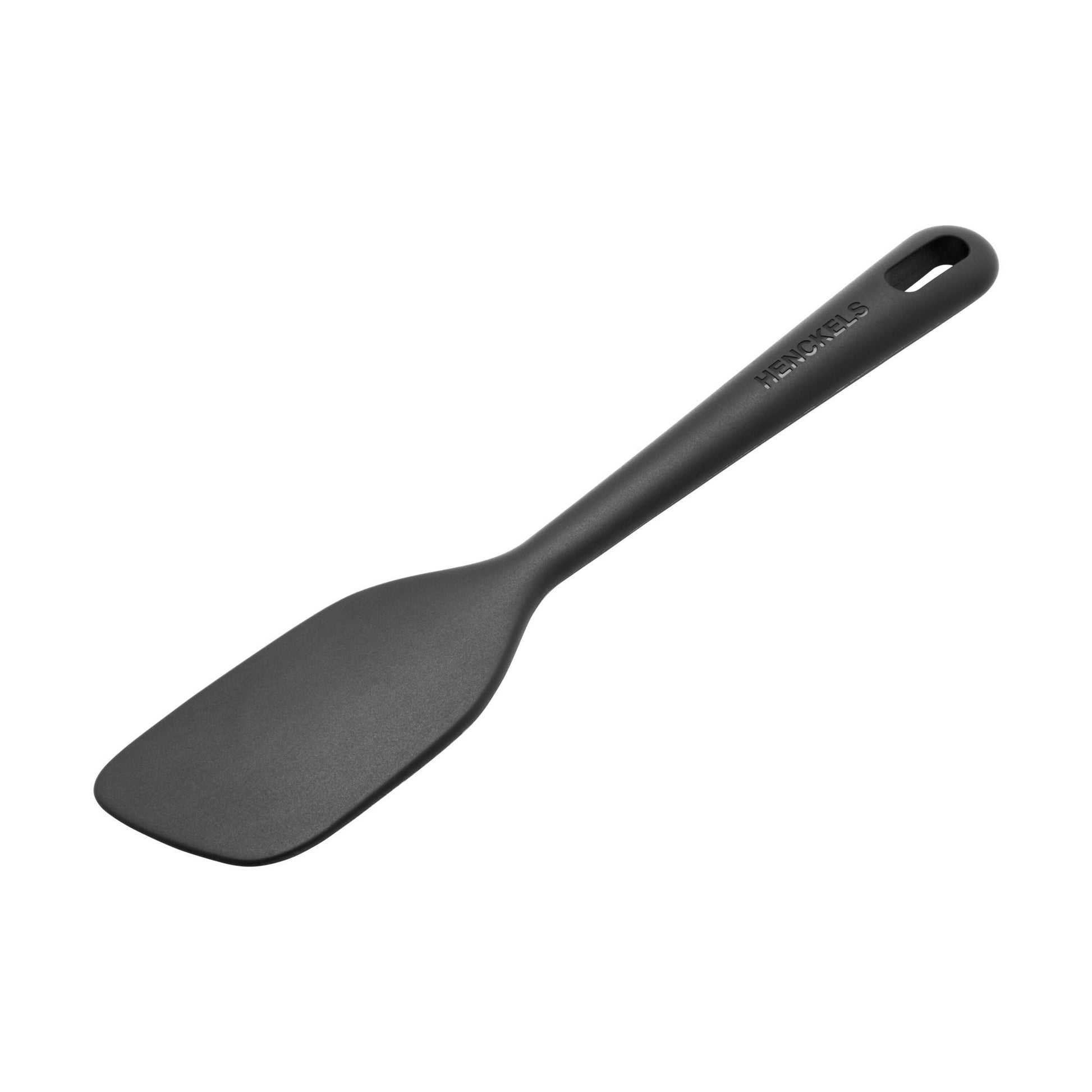 HENCKELS Silicone Onyx 28 cm Silicone Spatula, Black-Spatula-DECOROLALA