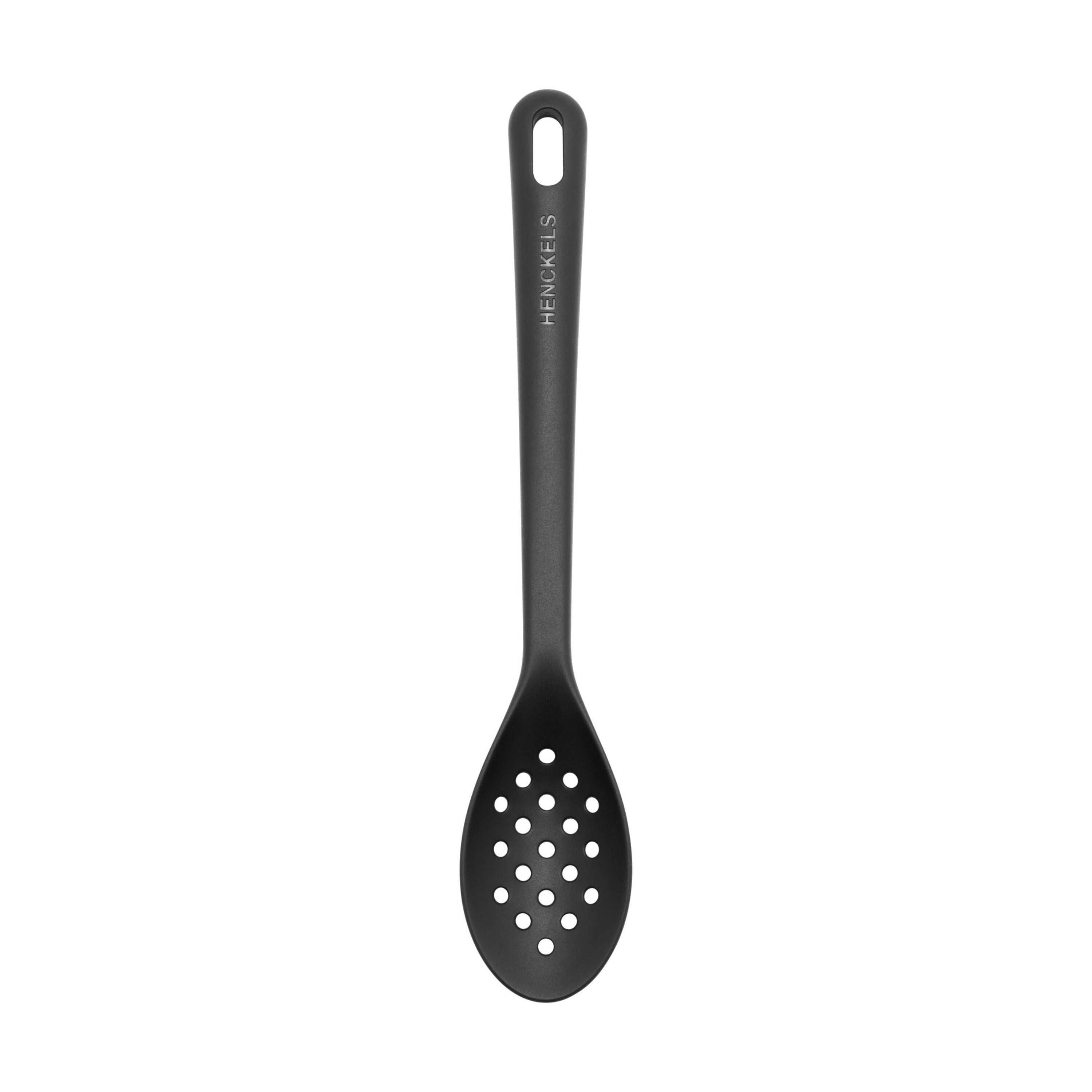 HENCKELS Silicone Onyx Skimming Spoon, 31 cm, Silicone-Spoon-DECOROLALA