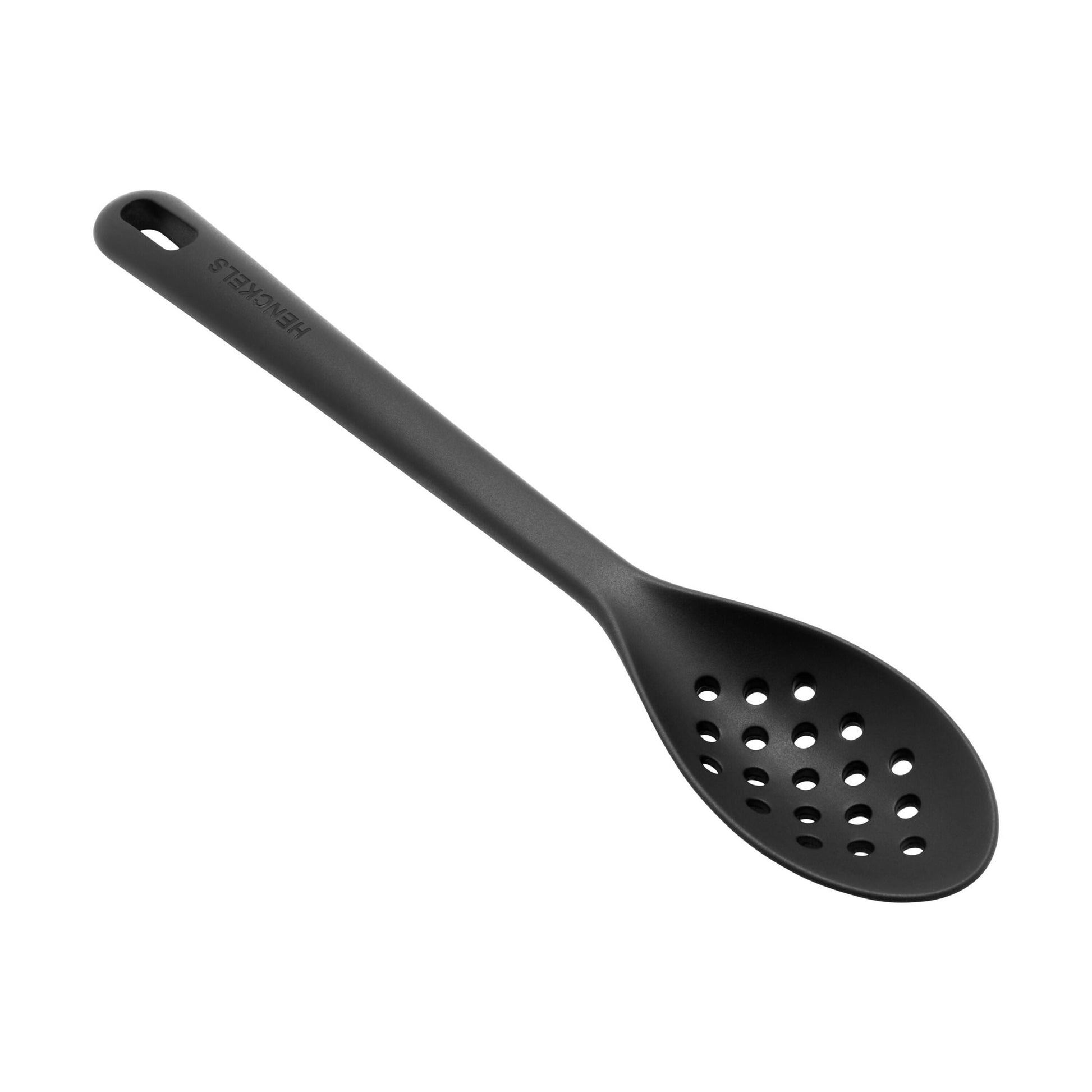 HENCKELS Silicone Onyx Skimming Spoon, 31 cm, Silicone-Spoon-DECOROLALA