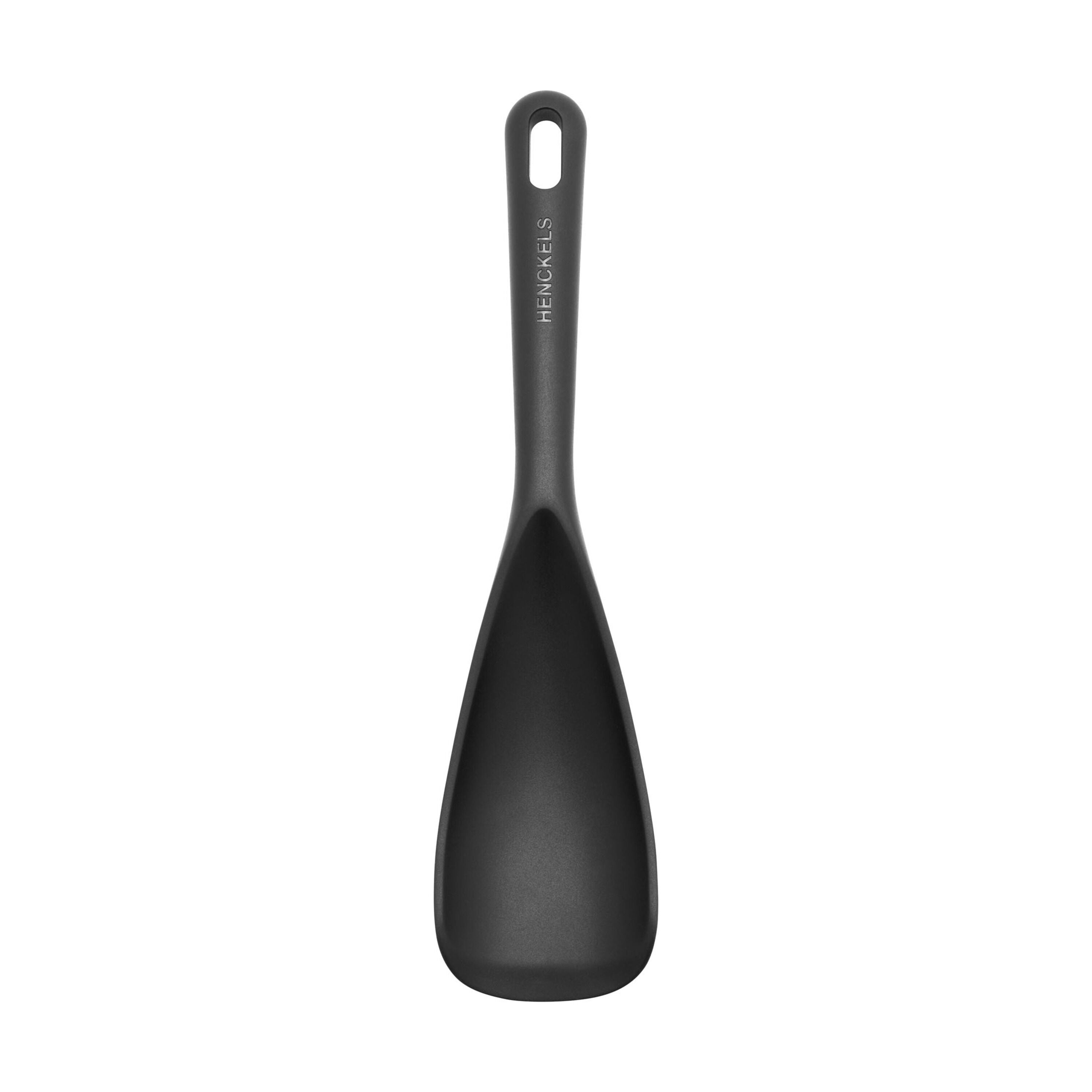HENCKELS Silicone Spatula Spoon - Black 30cm-Spoon-DECOROLALA