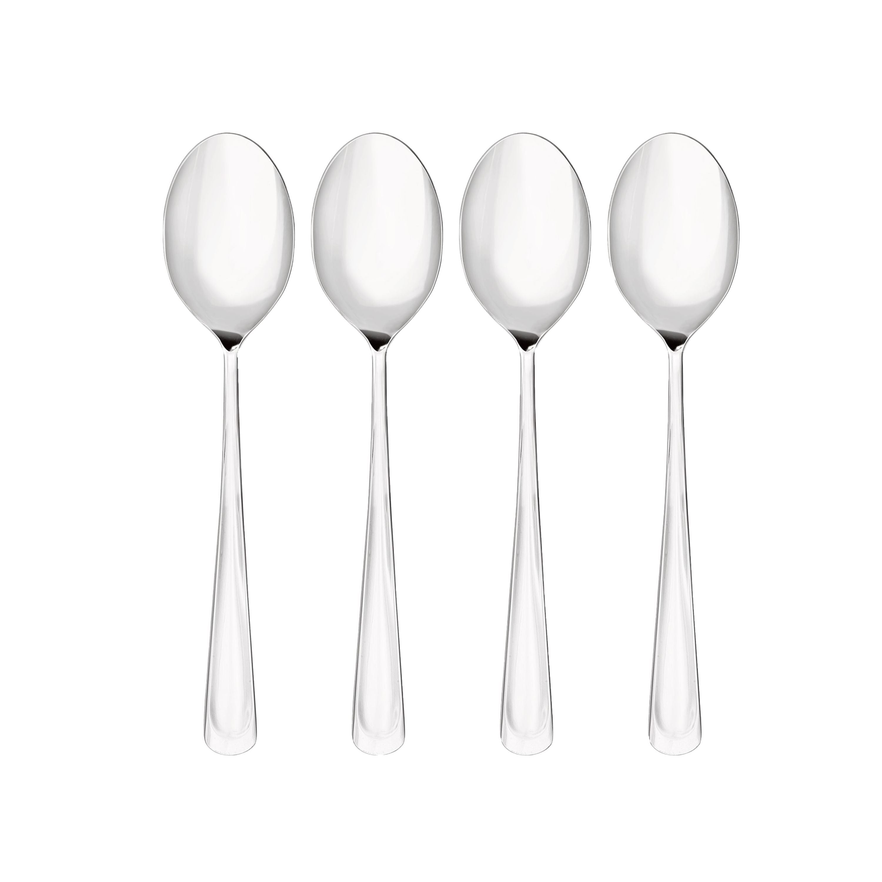 HENCKELS Silvano Dinner Spoon Set 4 Piece-Cooking Utensil-DECOROLALA