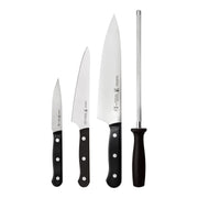 HENCKELS Solution 4-Piece Knife Set Stainless Steel-Knife Set-DECOROLALA