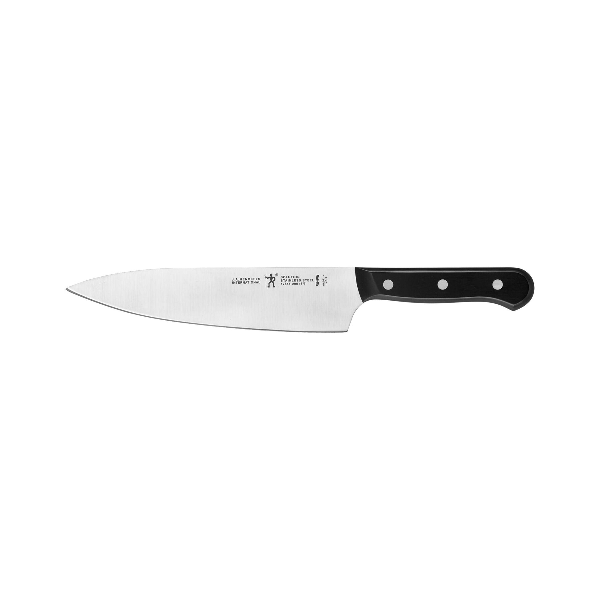 HENCKELS Solution 8" Chef's Knife Stainless Steel-Chef Knife-DECOROLALA
