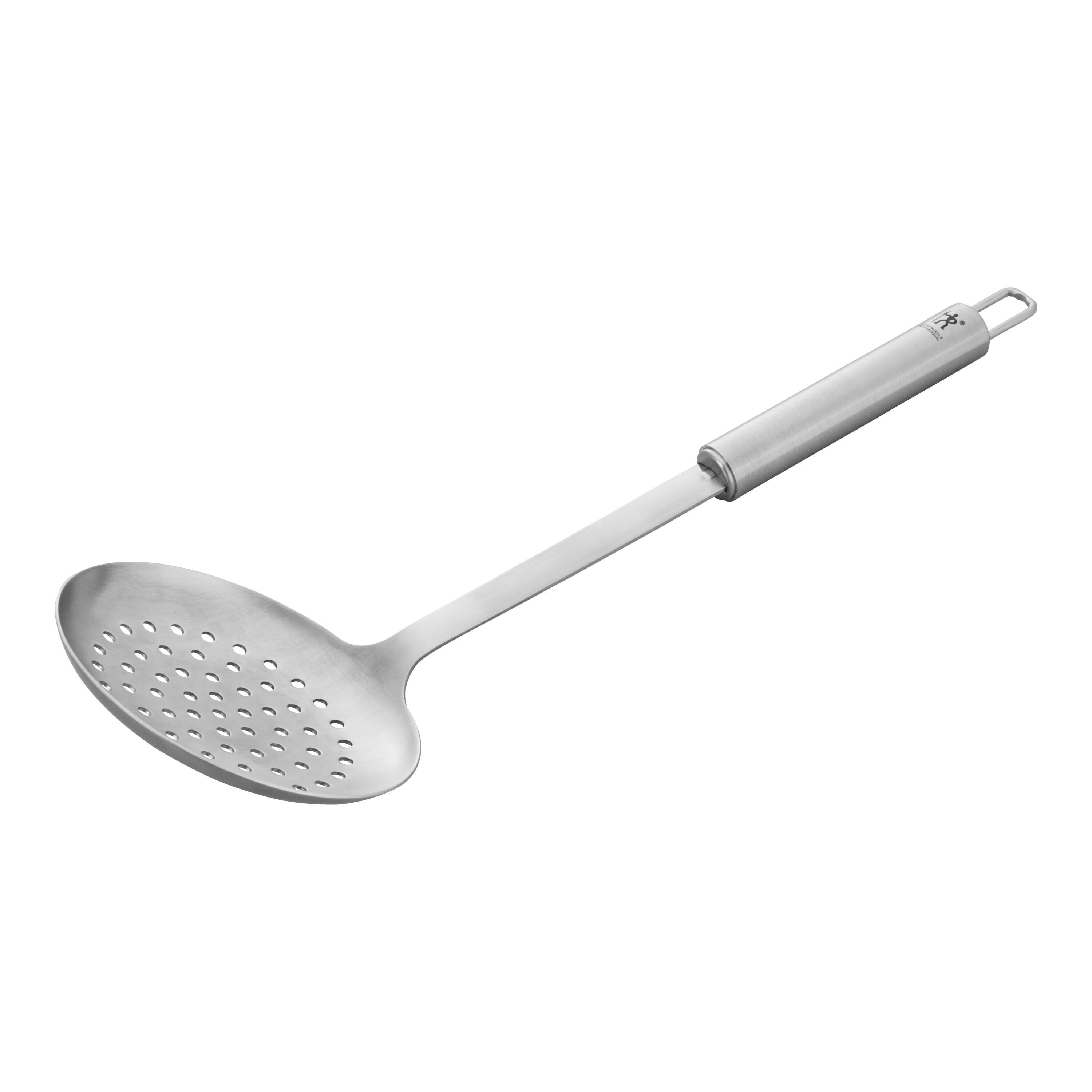 HENCKELS Stainless Steel Skimming Ladle 34cm Silver-DECOROLALA